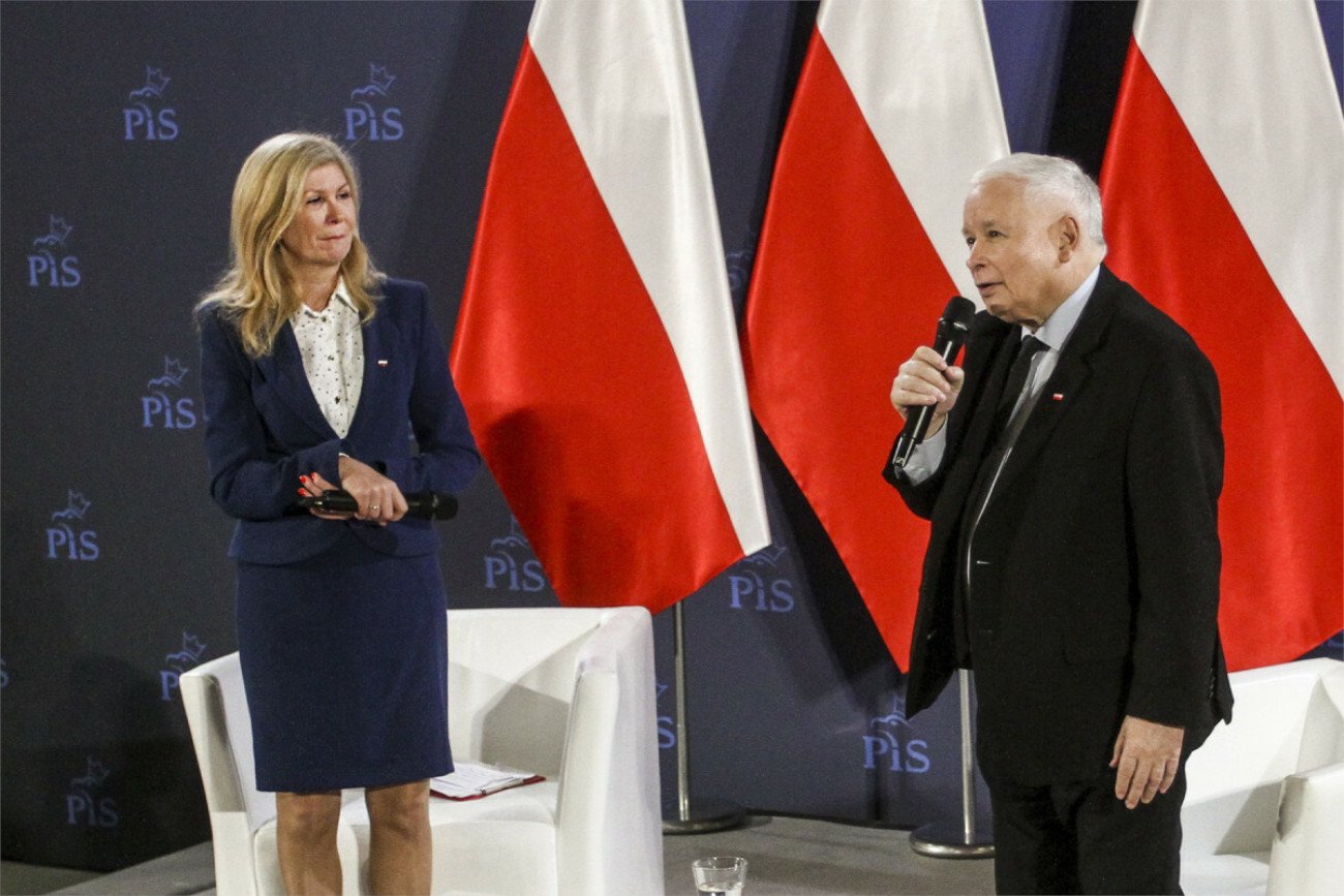 Jak Jarosław Kaczyński zareagował na skandal z synem Iwony Arent?