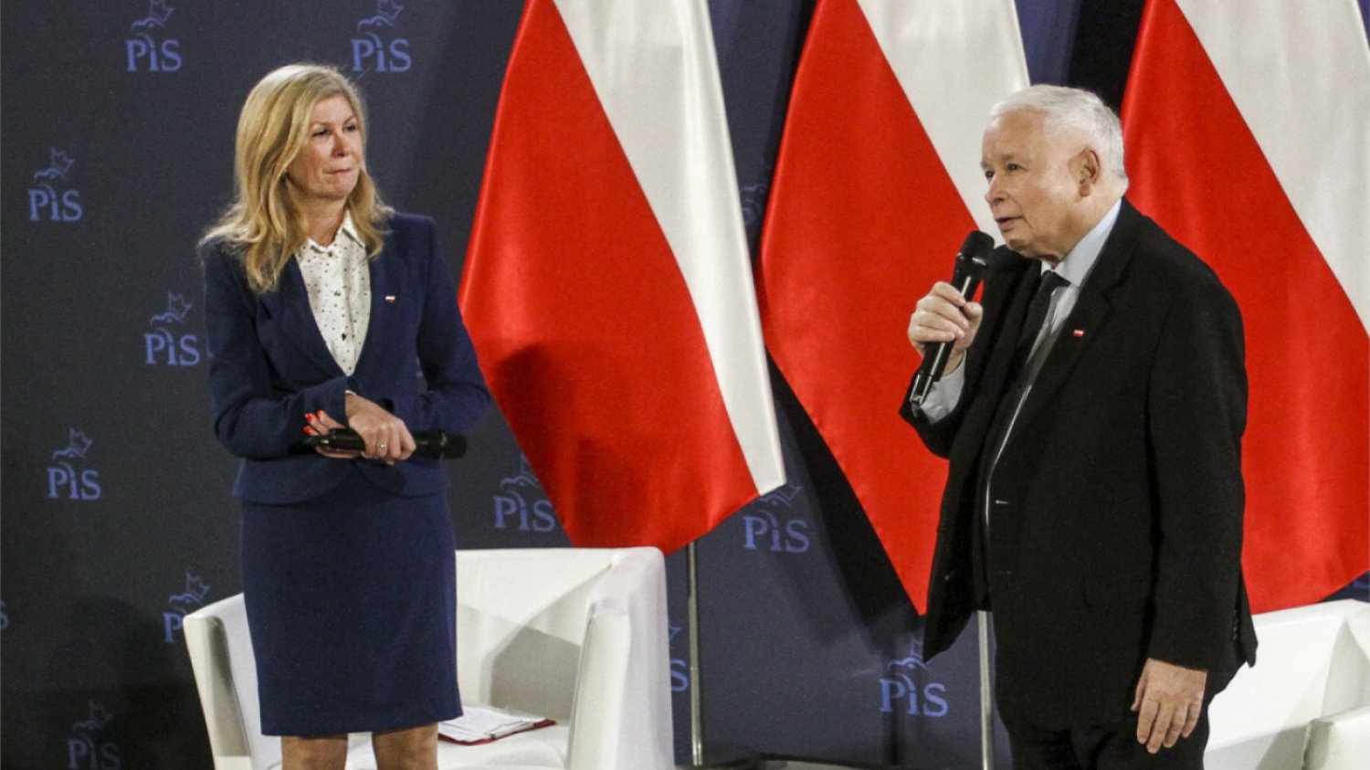 Jak Jarosław Kaczyński zareagował na skandal z synem Iwony Arent?
