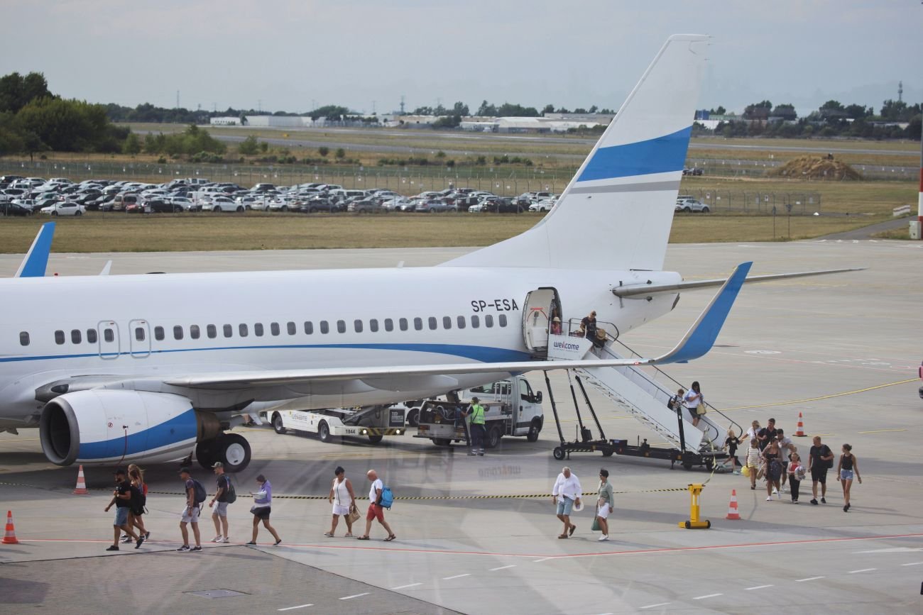 Wracali z all inclusive w Turcji. Samolot wypadł z pasa startowego na lotnisku w Krakowie