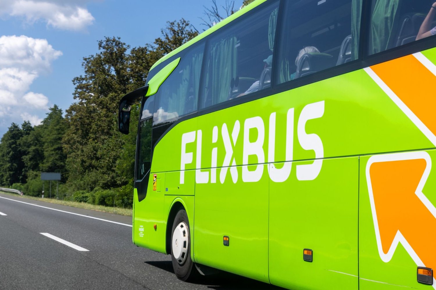 FlixBus jadący z Warszawy wpadł do rowu na Litwie