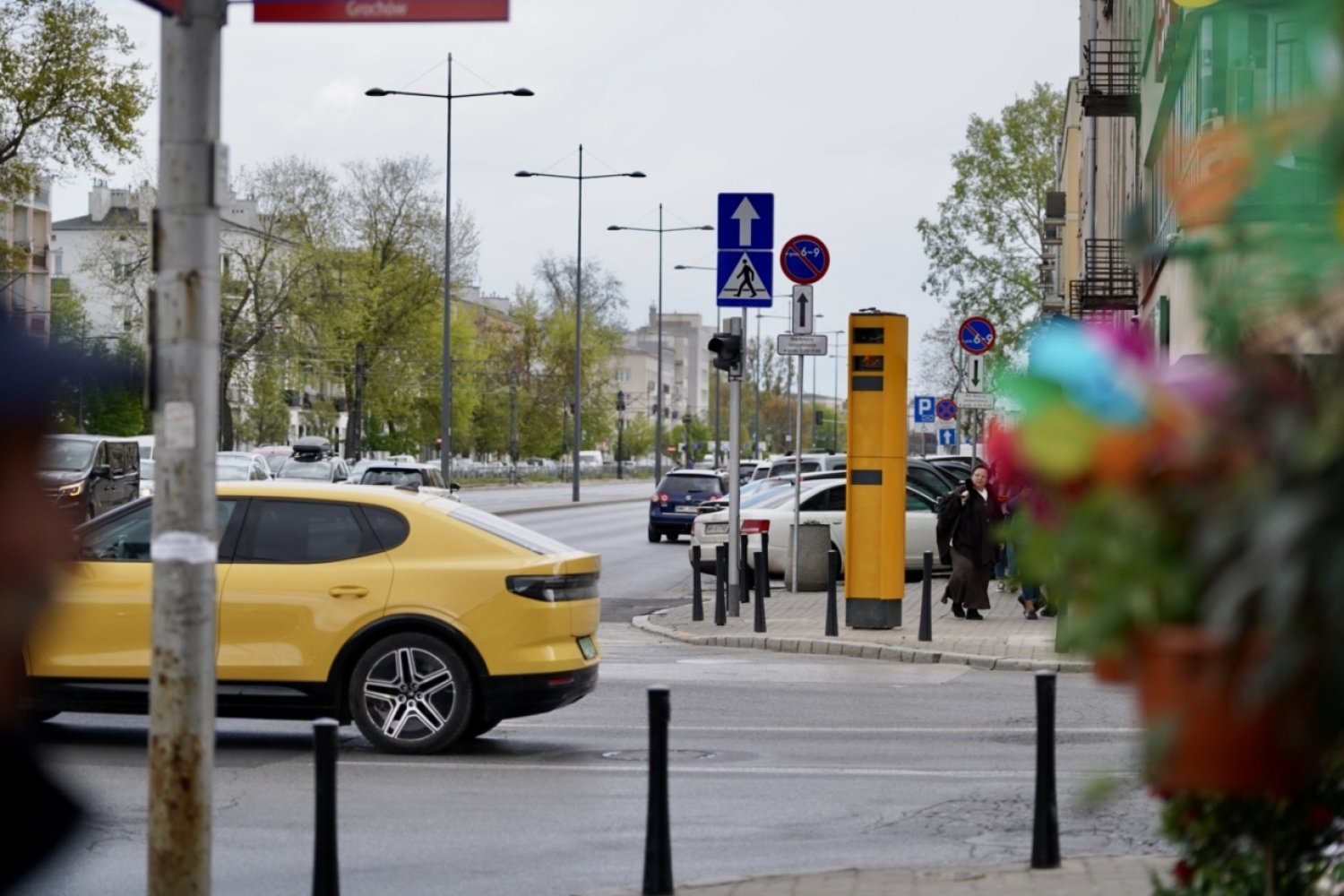 Fotoradar, Warszawa