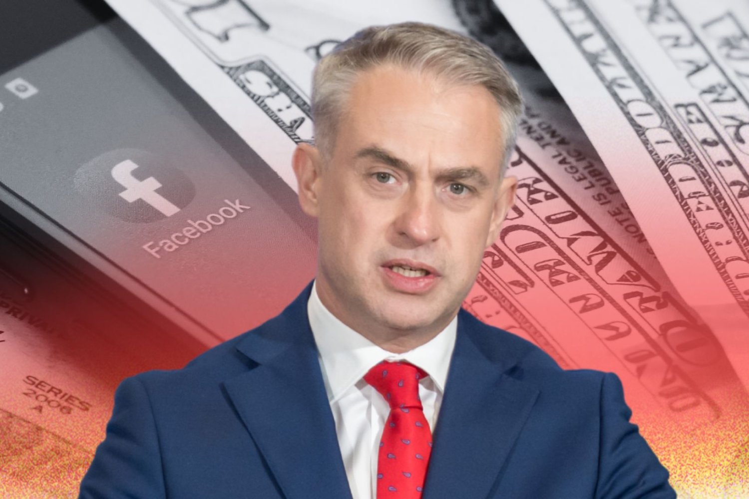Minister cyfryzacji Krzysztof Gawkowski żąda miliarda złotych kary dla Mety.