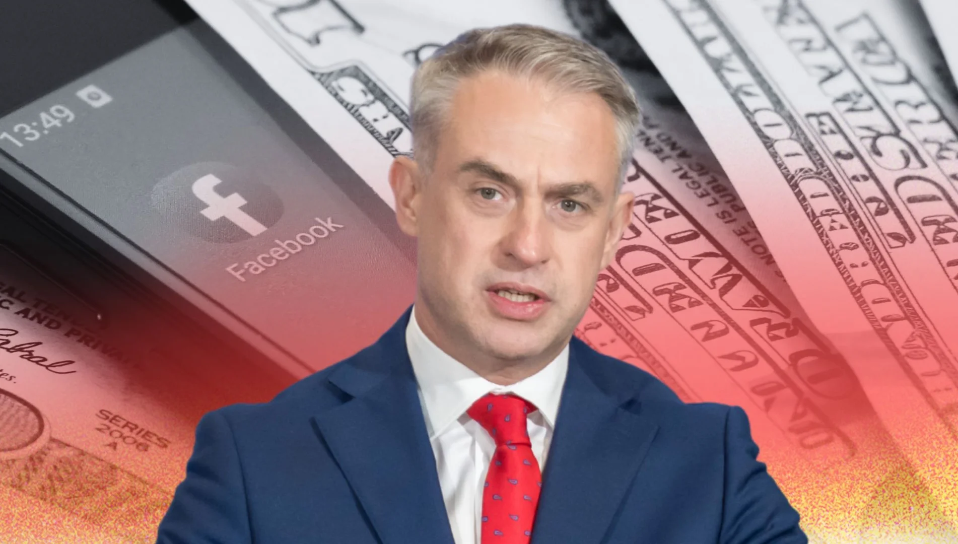 Gawkowski chce miliard kary dla Facebooka. "Diki zachód musi się skończyć"