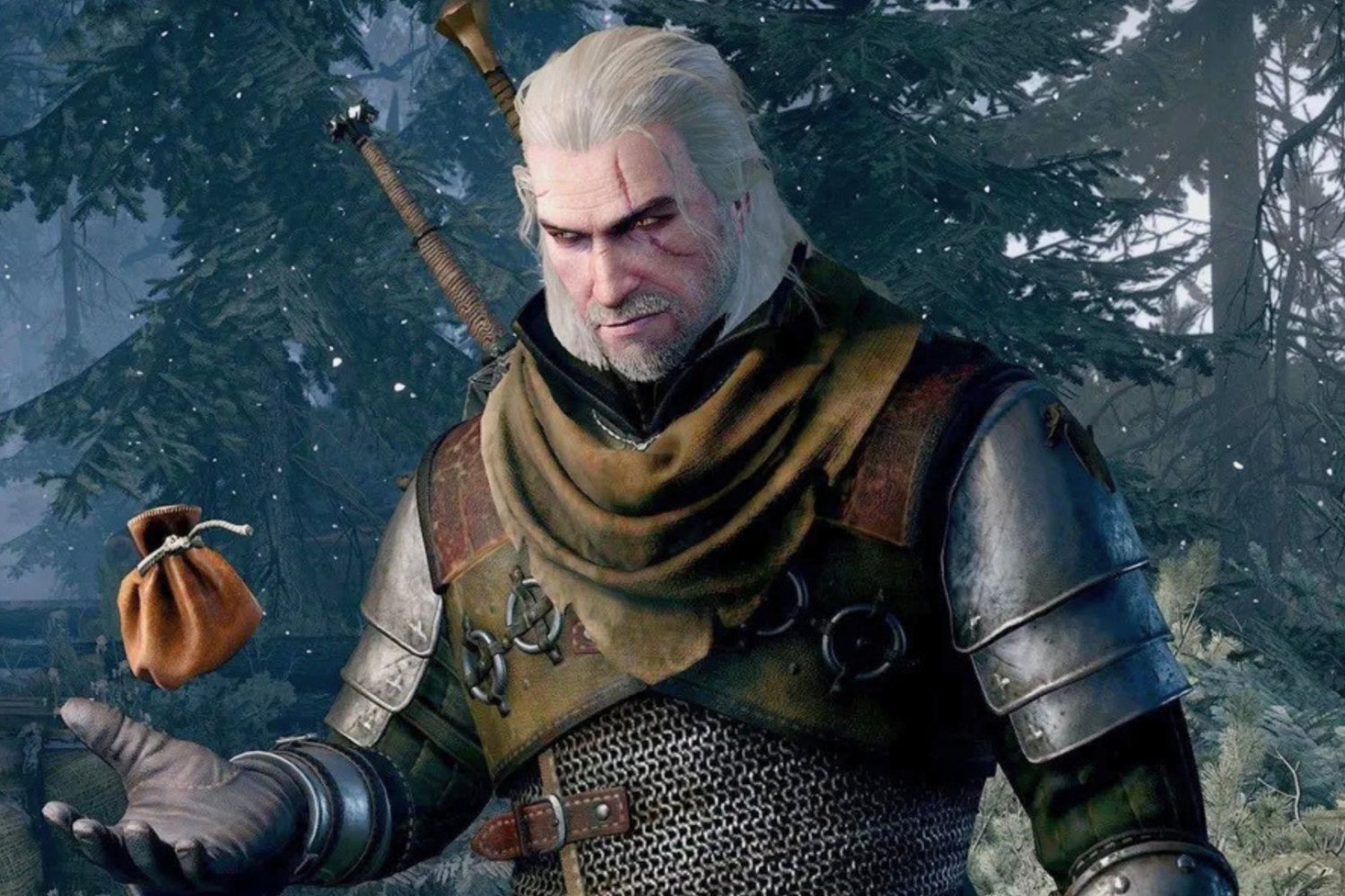 Geralt z Rivii w "Wiedźmin: Dziki gon"