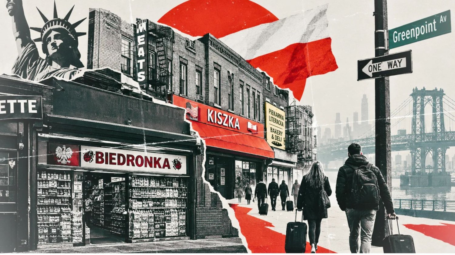 Greenpoint w Nowym Jorku jako twierdza polskości w USA - ilustracja