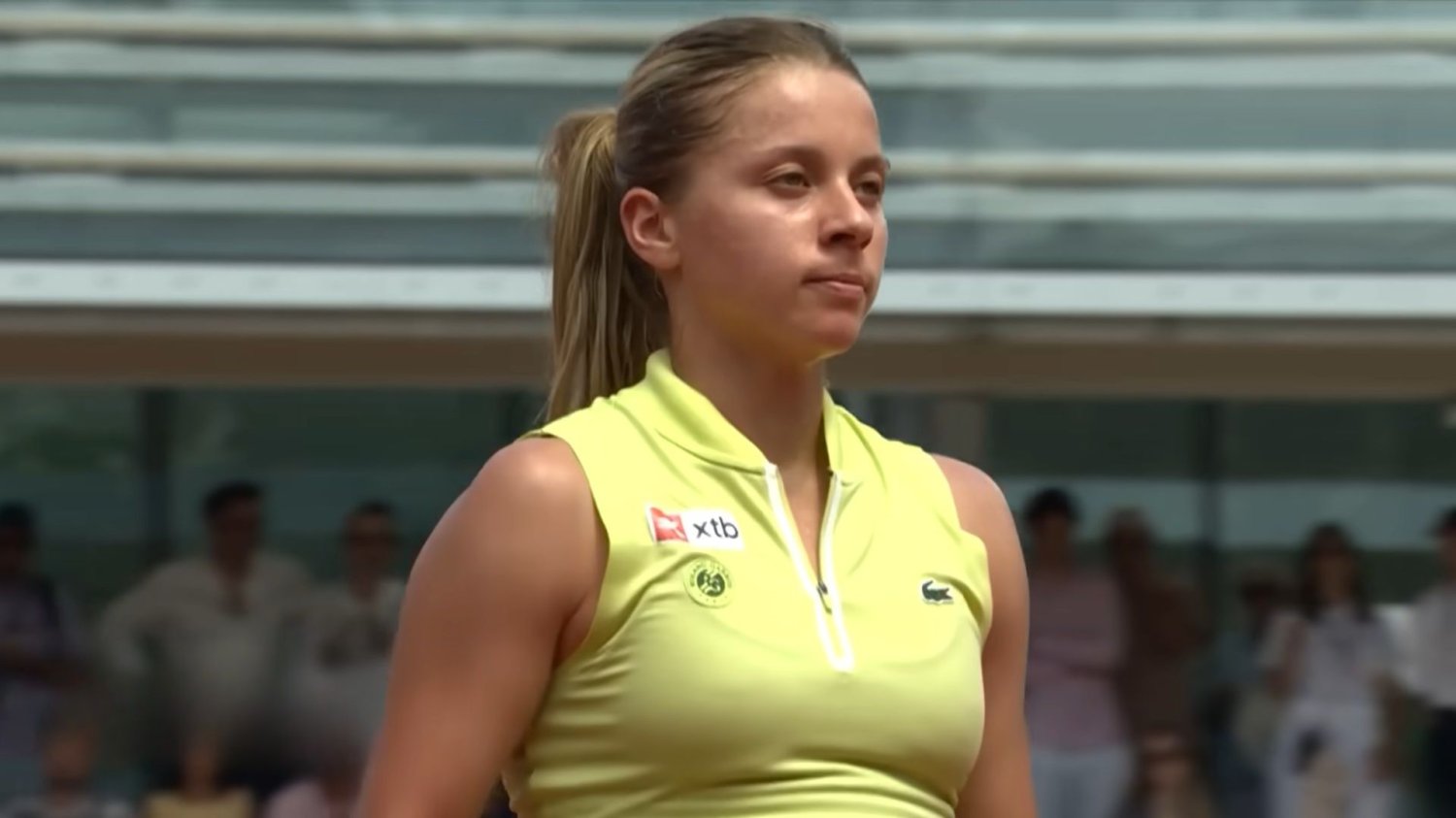 Maja Chwalińska w półfinale Roland Garros.