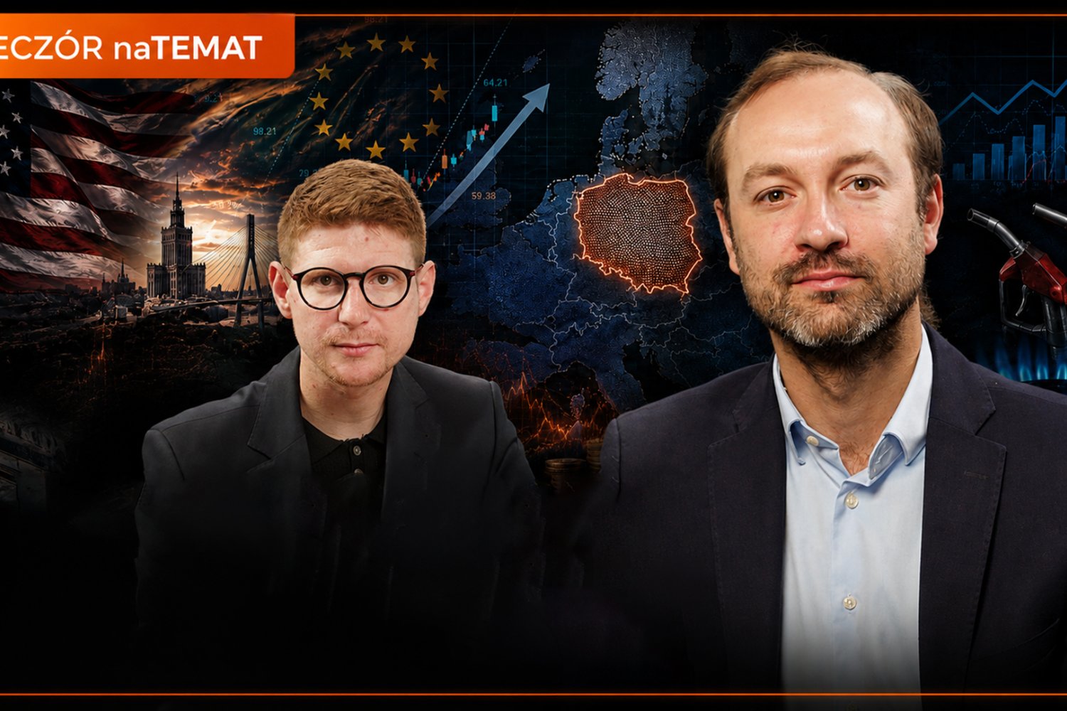 Trump sprowadzi do Polski drożyznę? Marek Tatała o populizmie, inflacji, PKB i Ukraińcach. Zobacz "Wieczór naTemat".