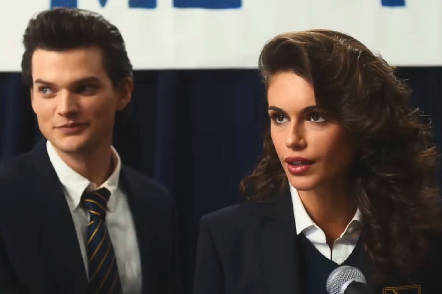 Homer Gere i Kaia Gerber w serialu "Strzępy"
