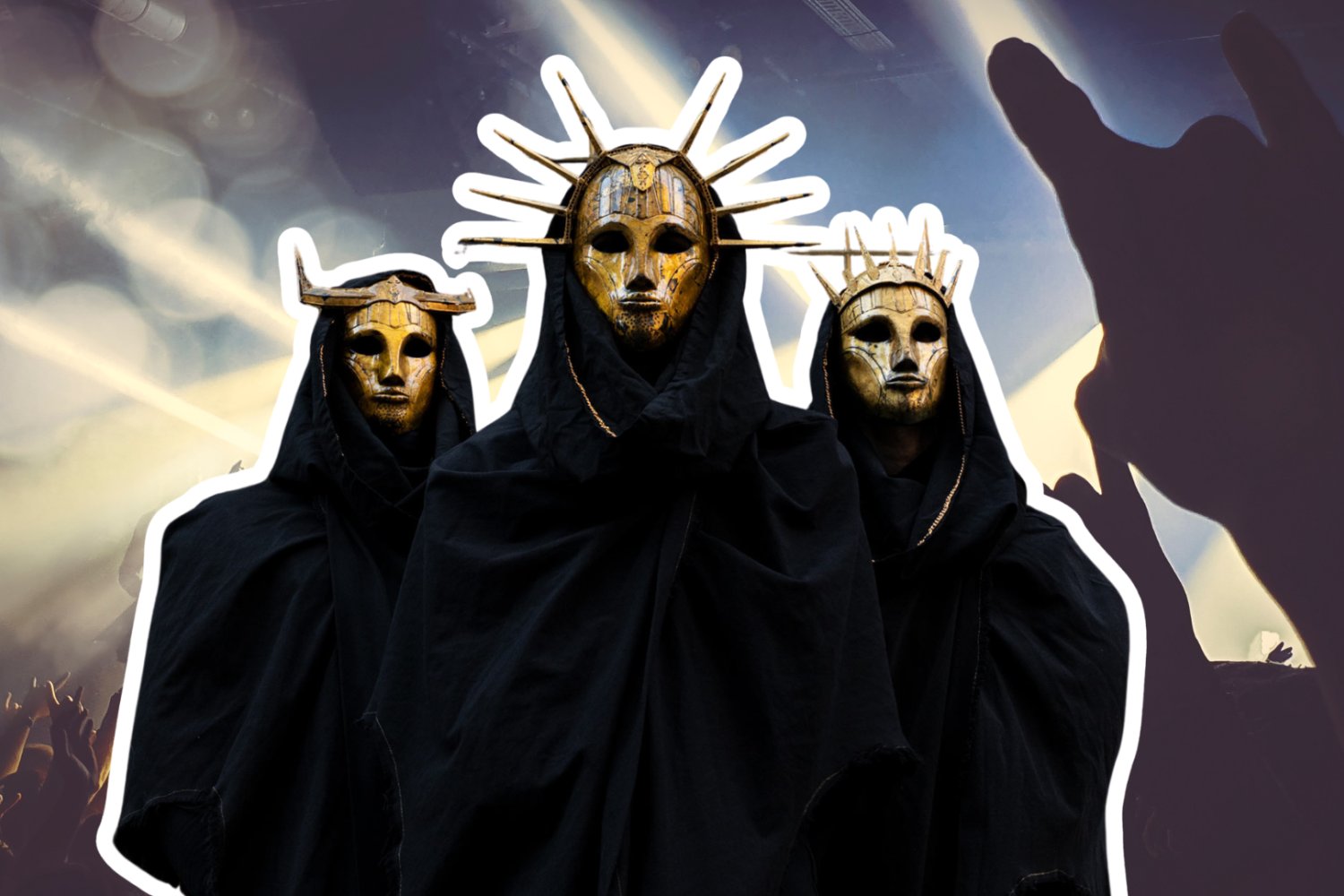 Imperial Triumphant w tle koncert