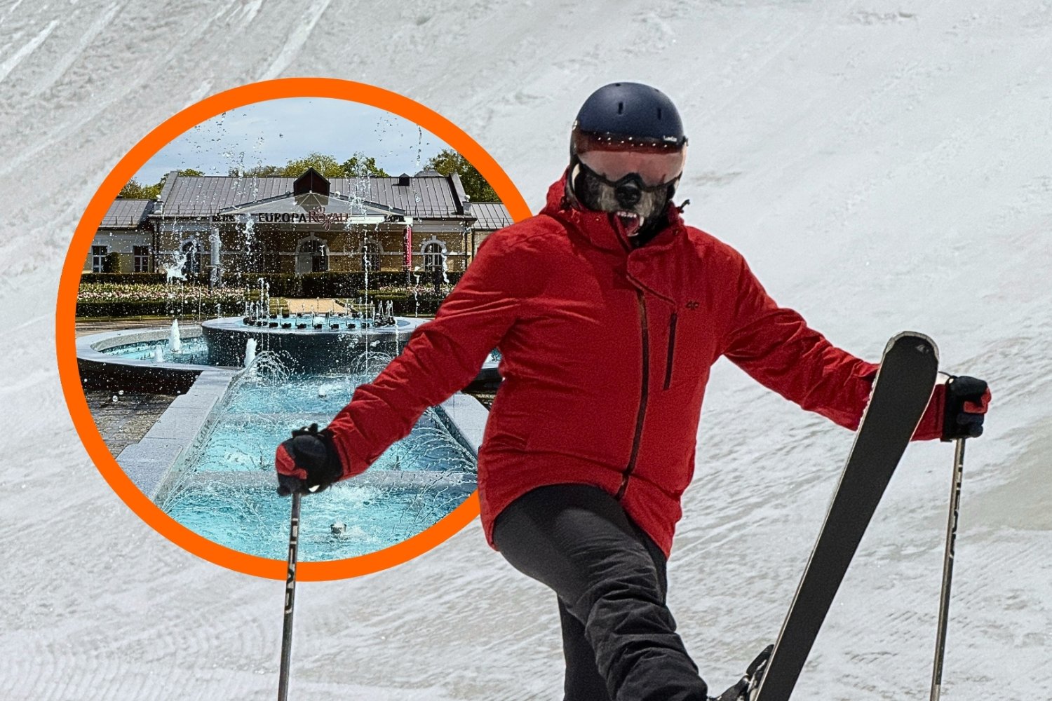 Jakub Noch z naTemat.pl testuje Snow Arena w Druskiennikach
