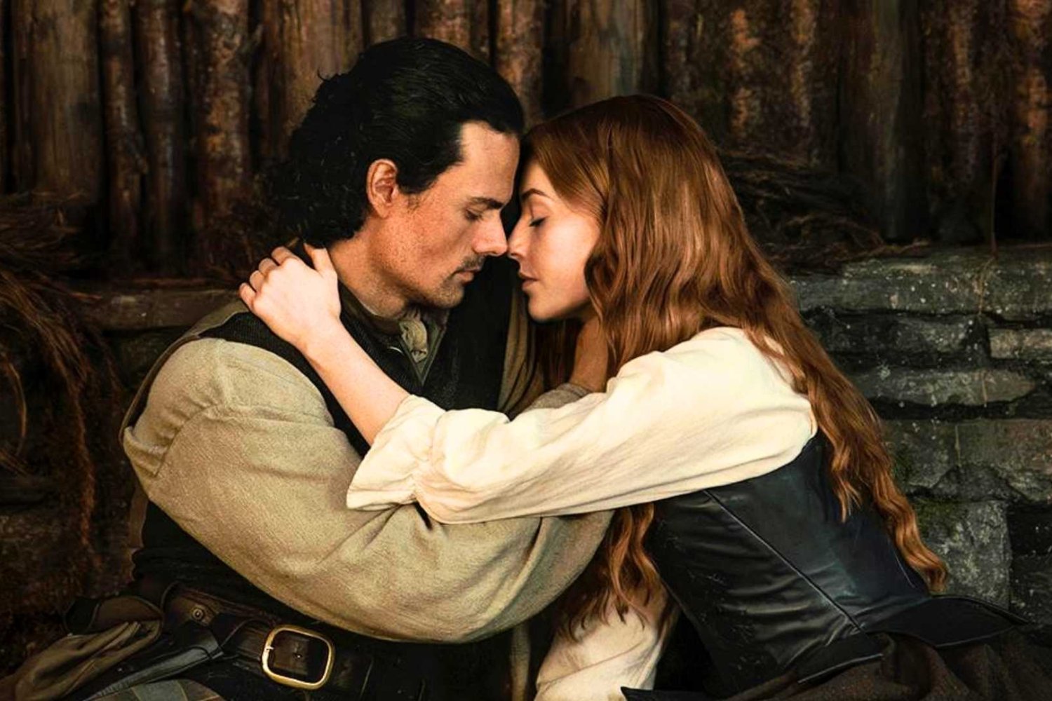 Jamie Roy i Harriet Slater w serialu "Outlander: Krew z krwi"