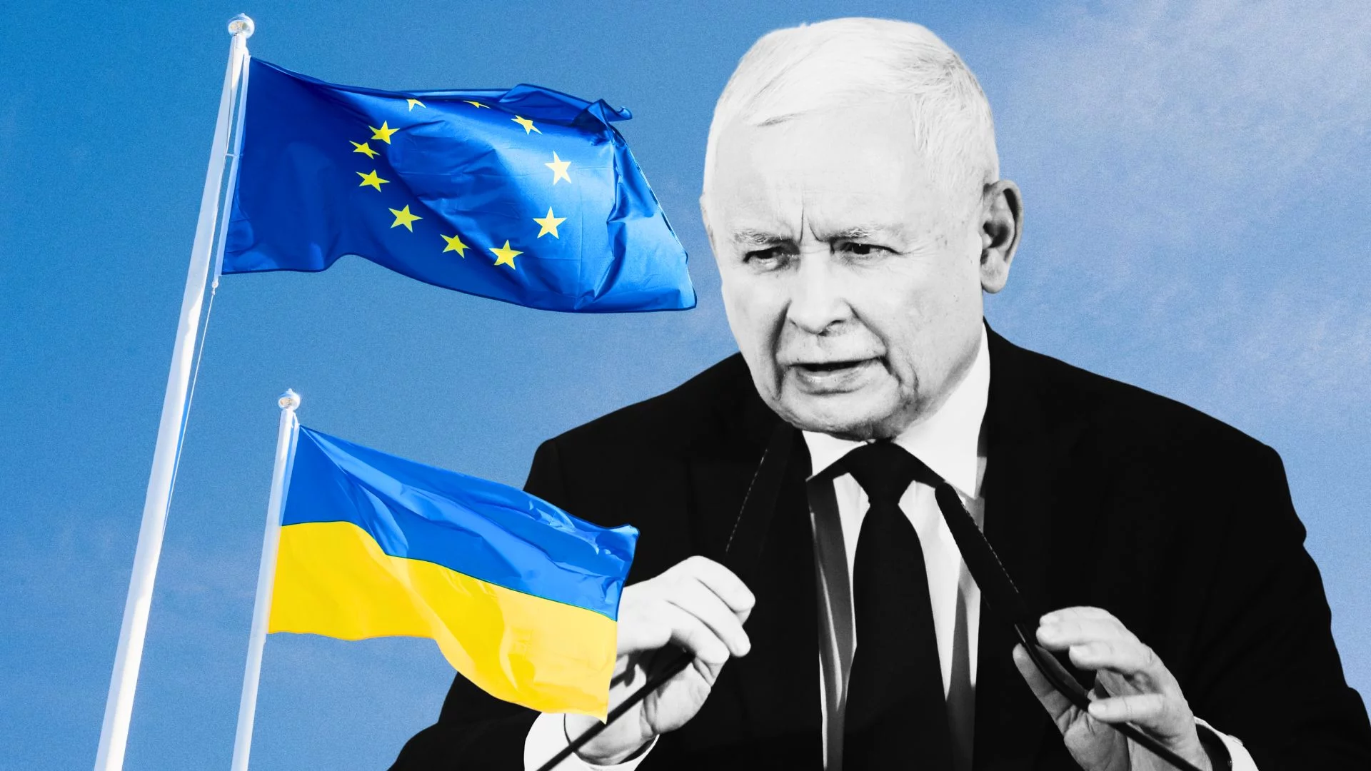 Kaczyński nie wpuści Ukrainy do Unii Europejskiej. "Jeśli wygramy wybory..."