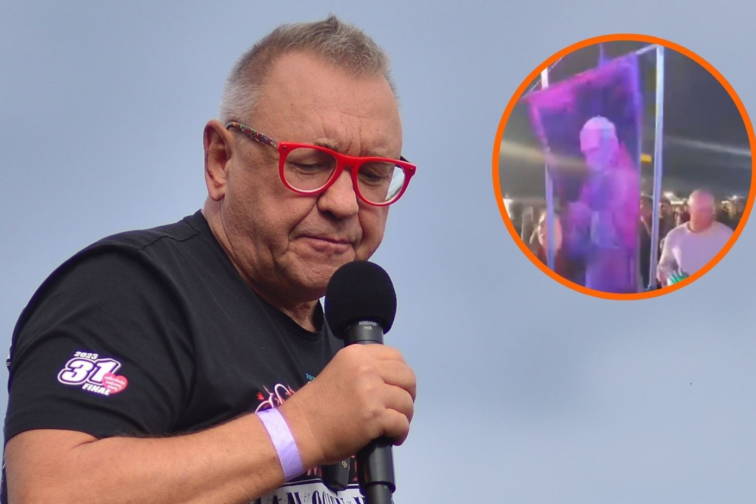 Afera po Pol'and'Rock. Zobaczyli nagranie i zarzucają "profanację Jana Pawła II" Jerzy Owsiak, Pol'and'Rock, Jan Paweł II
