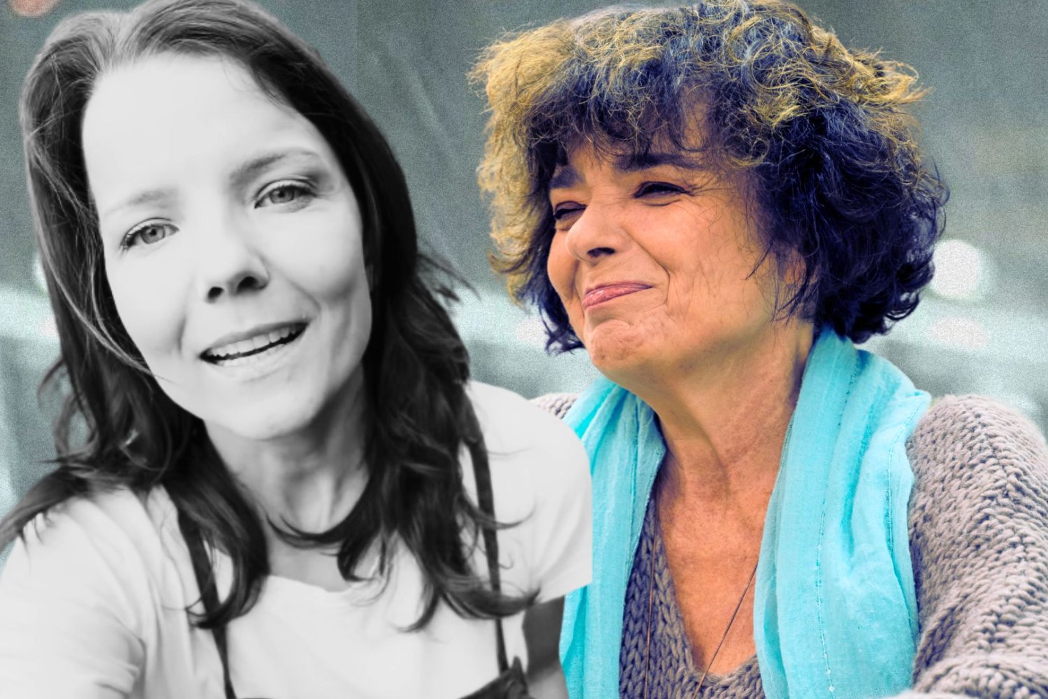 Joanna Jabłczyńska i Katarzyna Grochola