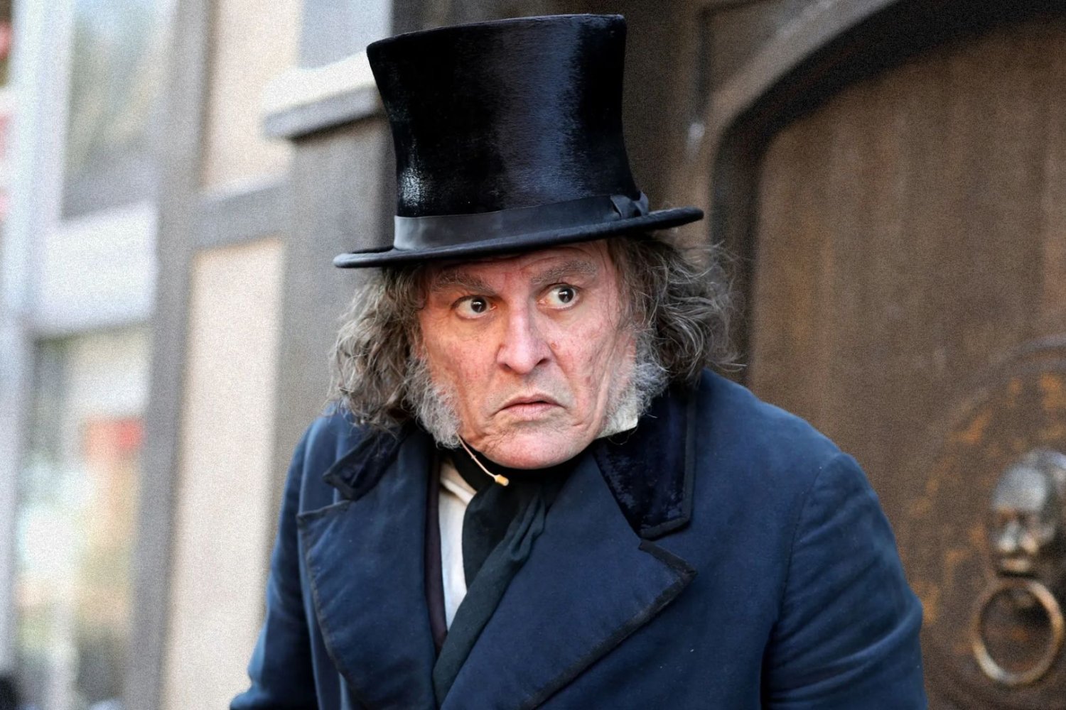 Johnny Depp jako Ebenezer Scrooge