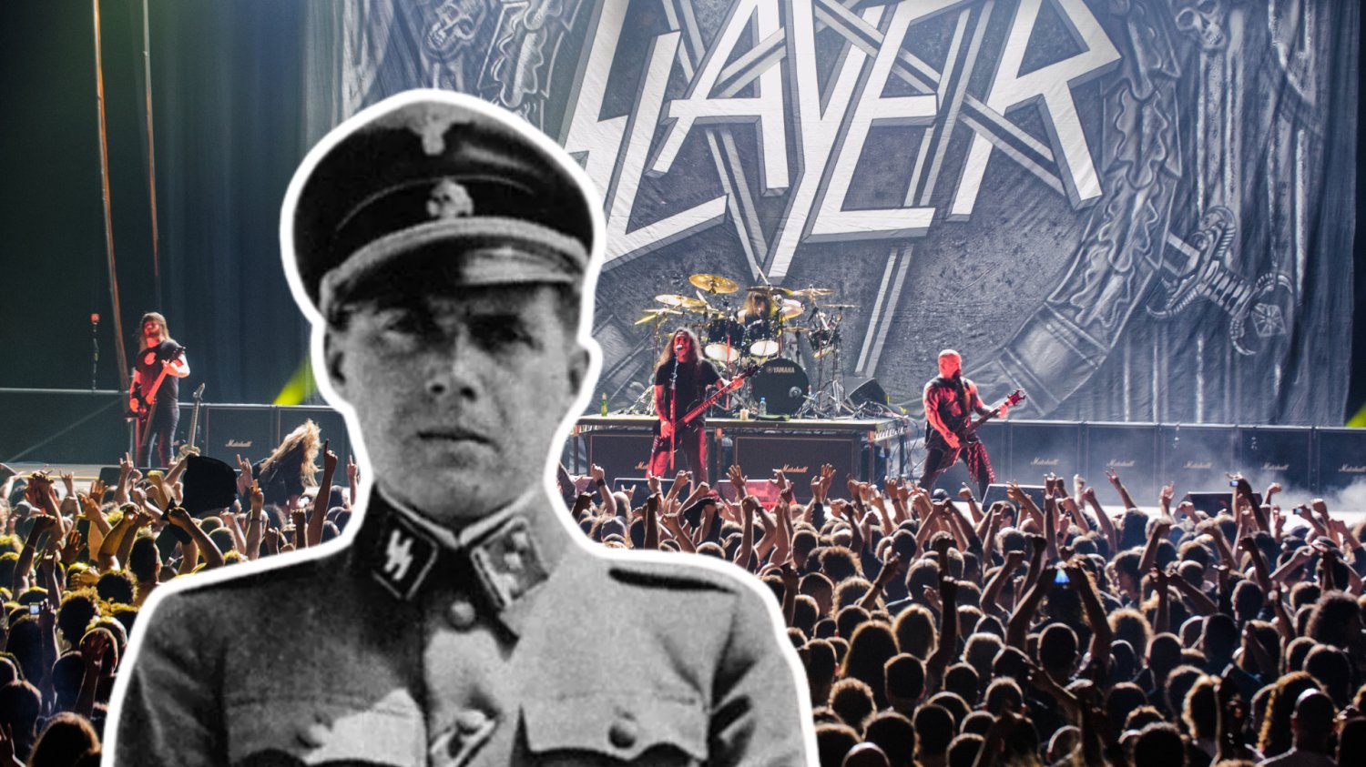 Slayer swój najsłynniejszy utwór napisał o "słynnym" zbrodniarzu. Chodzi o hitlerowskiego lekarza Josef Mengele, w tle koncert Slayera