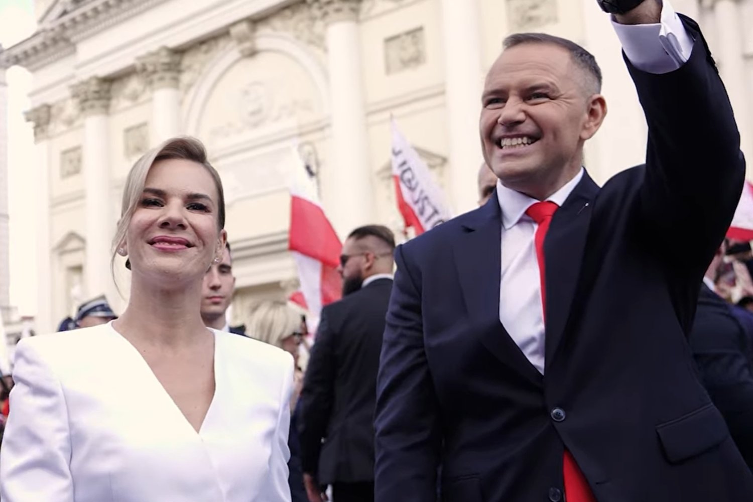 Karol Nawrocki i Marta Nawrocka