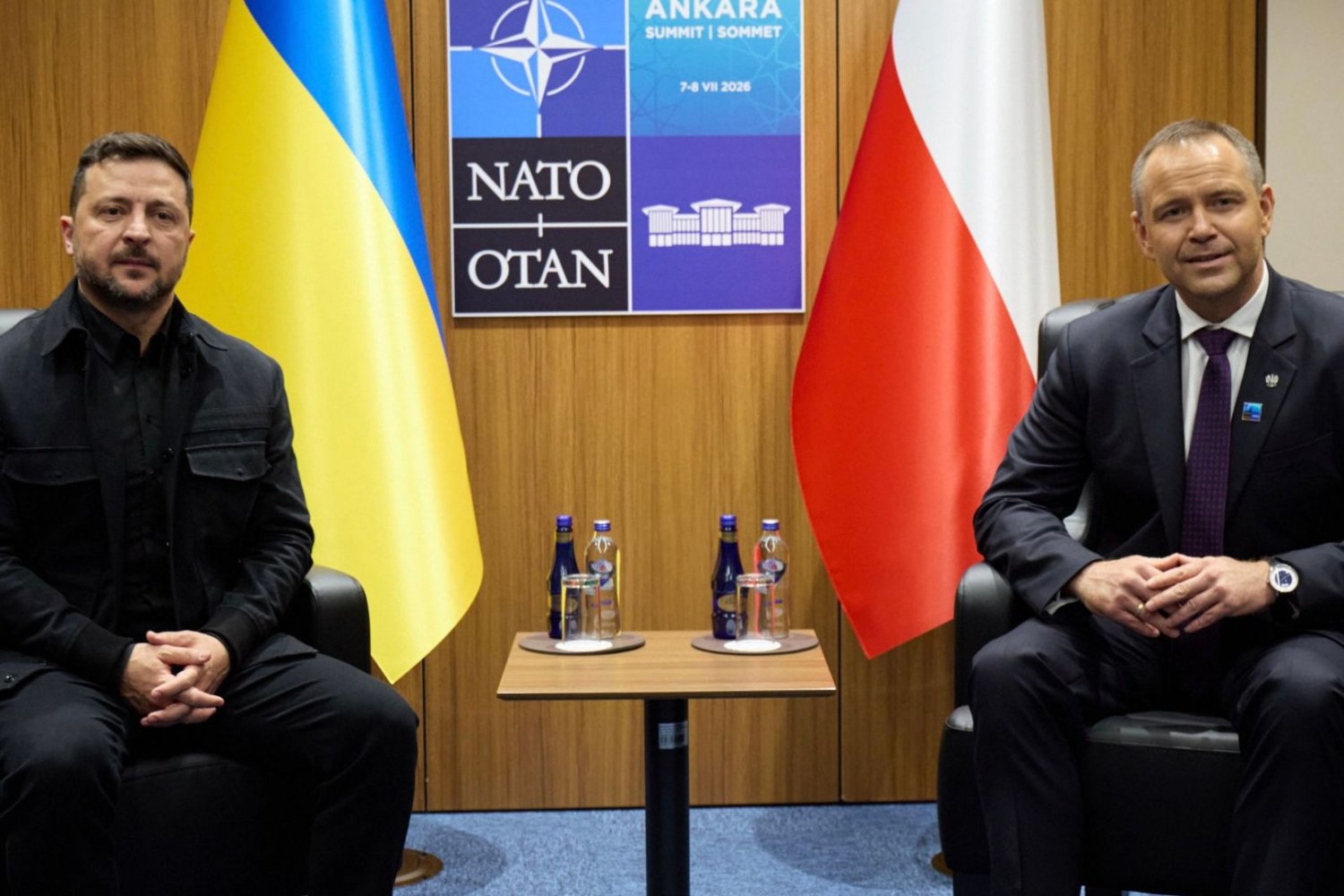 Karol Nawrocki, Wołodymyr Zełenski, szczyt NATO