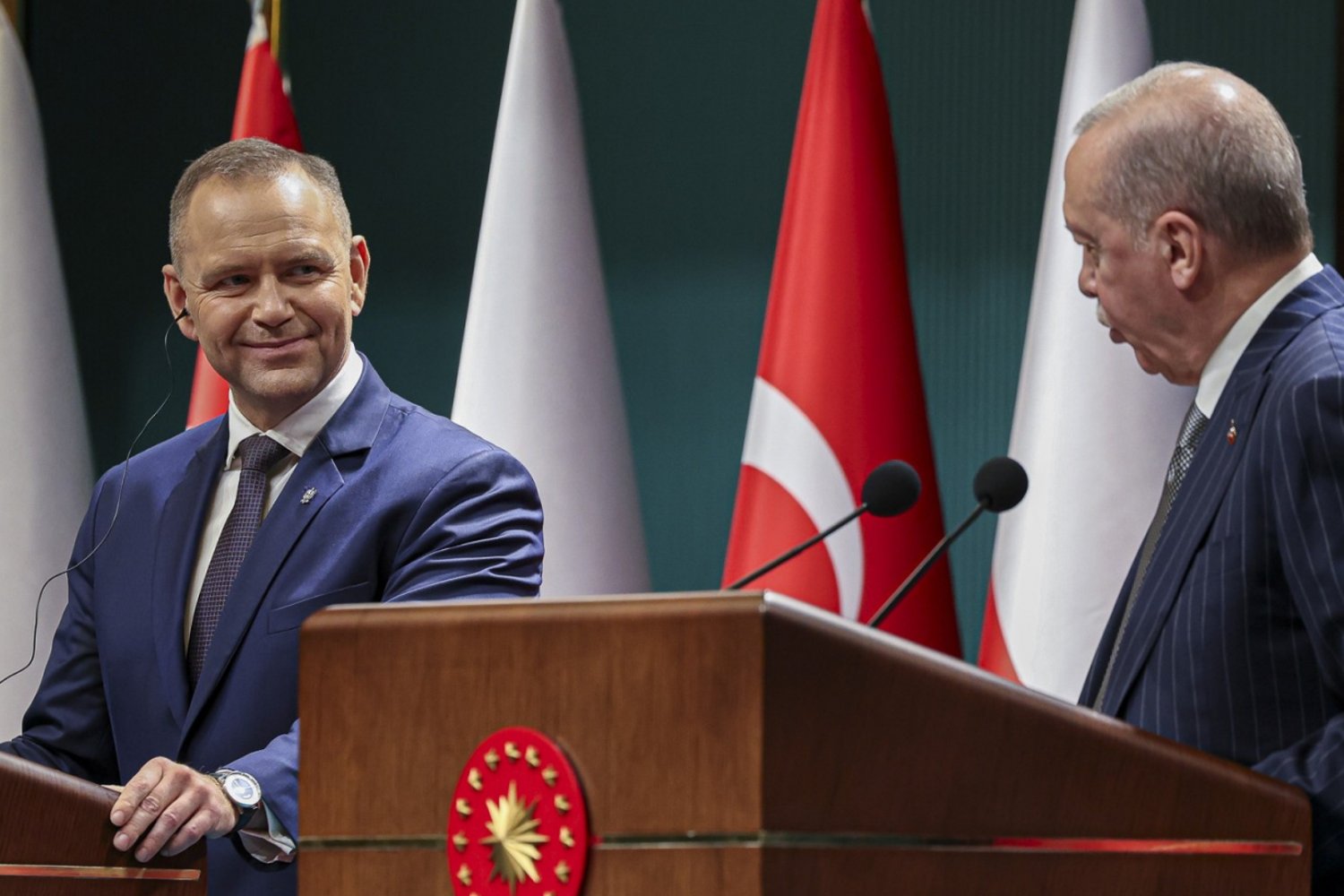Karol Nawrocki z Erdoganem