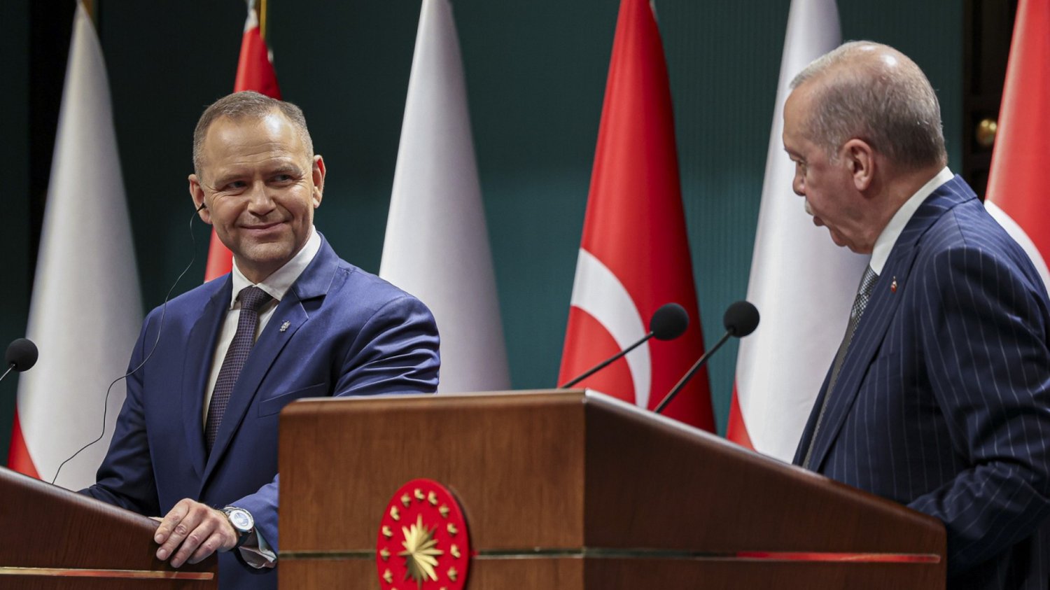 Karol Nawrocki z Erdoganem