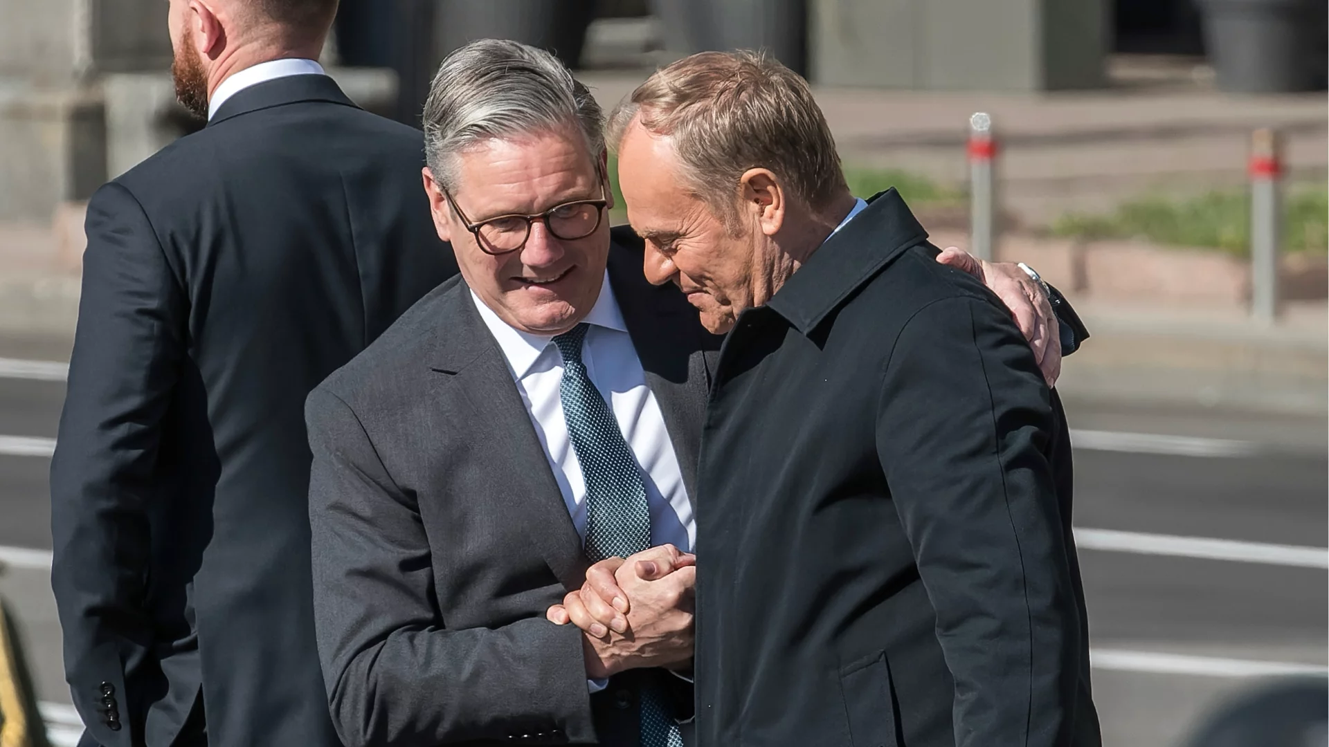 Keir Starmer, premier Wielkiej Brytanii i Donald Tusk