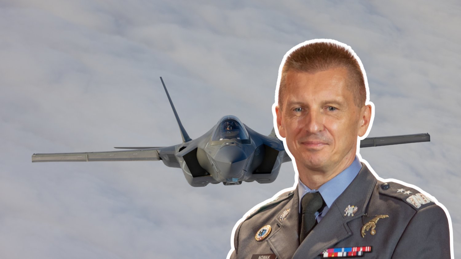 Dlaczego F-35 leciały tak, że nikt nic nie widział? Nowy DO RSZ wyjawił powód F-35, gen. Ireneusz Nowak
