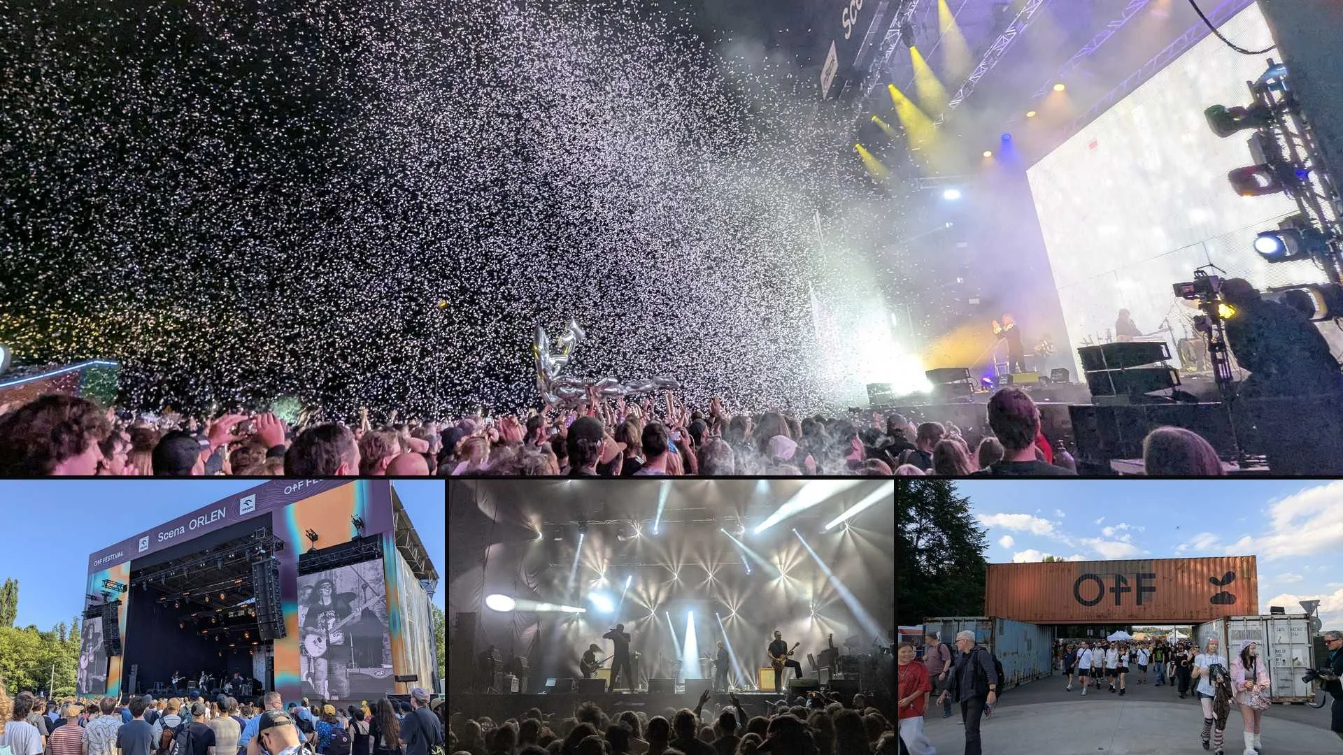 OFF Festival 2026. Relacja i galeria zdjęć Kolaż zdjęcie z Off Festiwalu