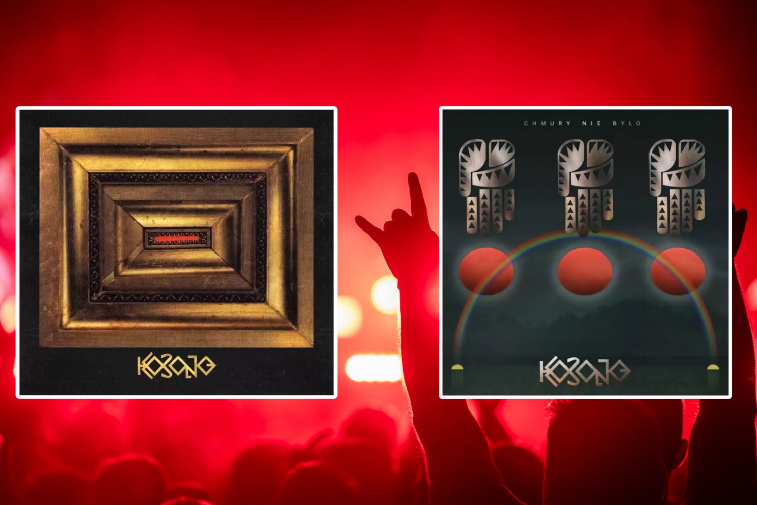 Koncert metalowy i okładki albumów Kobonga.