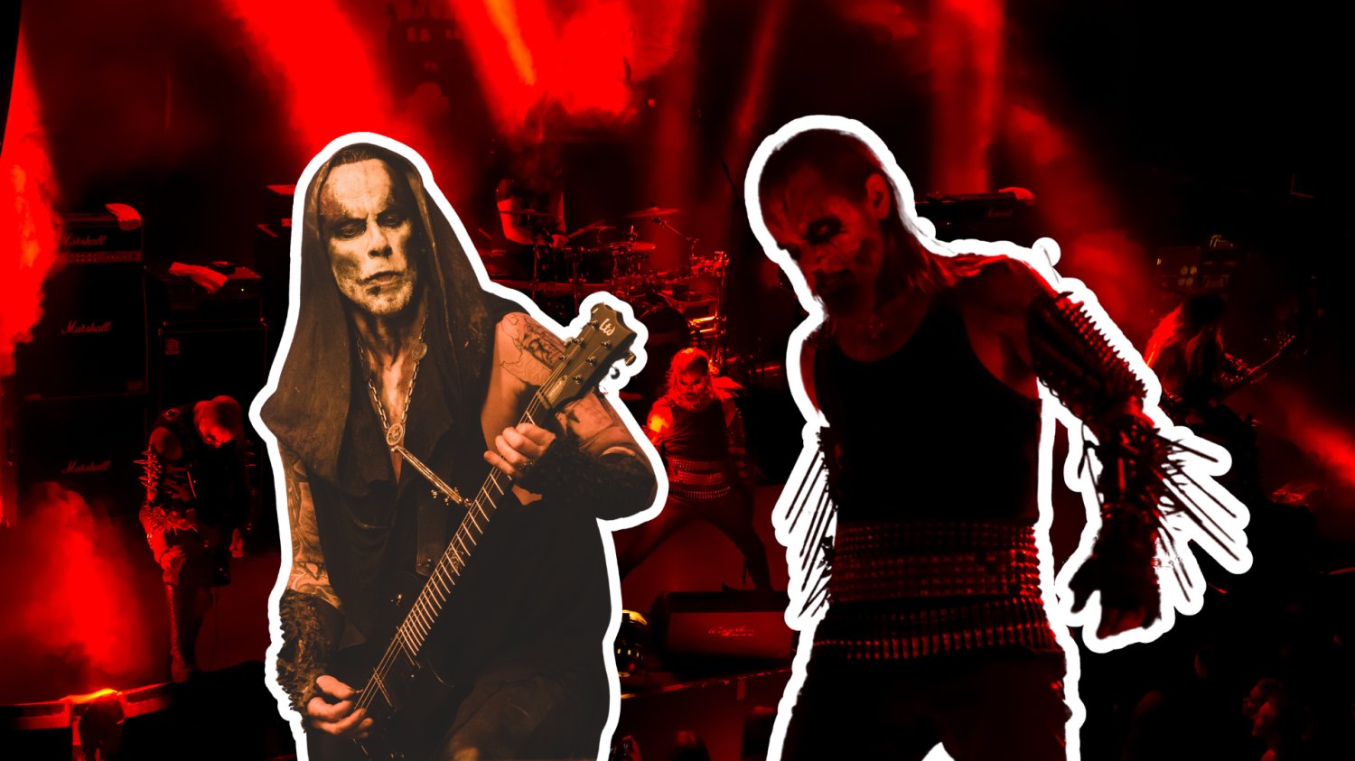 Baalzagoth podpalił w czasie koncertu w Polsce krzyże. To nie pierwszy raz, gdy metal oburza koncert metalowy, na pierwszym planie Nergal i wokalista Gorgorotha.