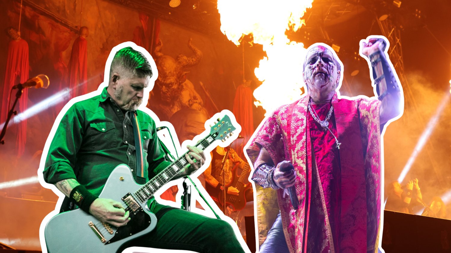 Koncert metalowy w tle, Mastodon i Mayhem