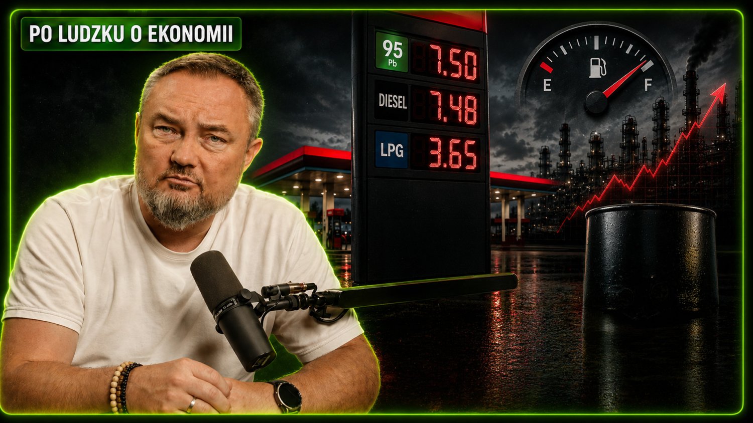 Benzyna po 7,50 zł wygląda jak rozbój. Ale ten rachunek kryje zaskakującą prawdę