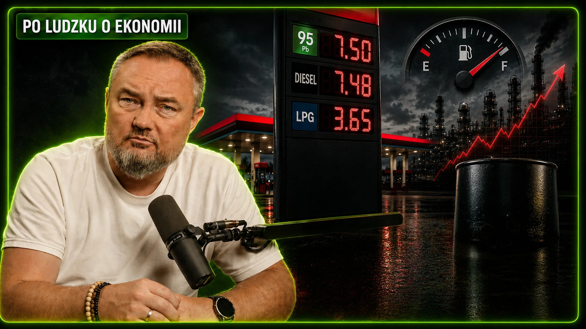 Konrad Bagiński w podcaście "Po ludzku o ekonomii" Konrad Bagiński w podcaście "Po ludzku o ekonomii"