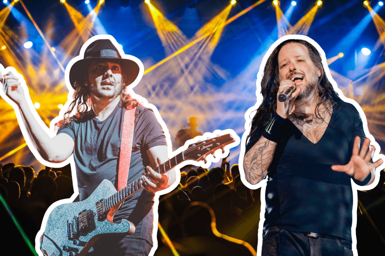 Korn, SOAD, w tle koncert