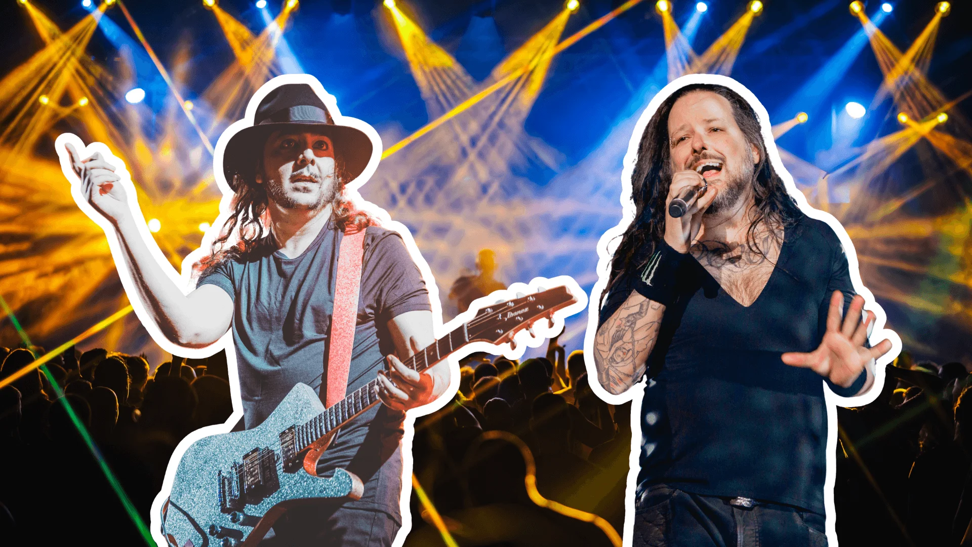 Korn, SOAD, w tle koncert