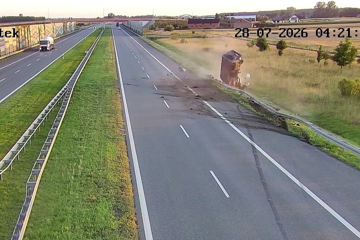 Koszmarny wypadek na A1