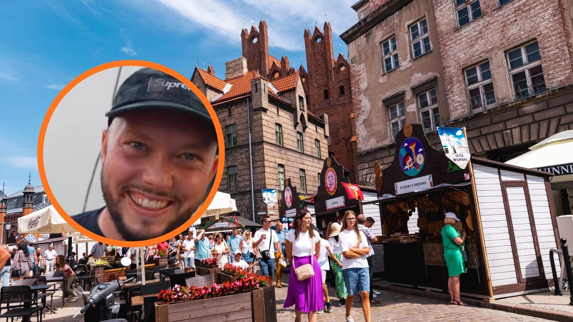 Wujowskie żarty Książula na jarmarku w Gdańsku Książulo z wujowskimi żartami na jarmarku w Gdańsku