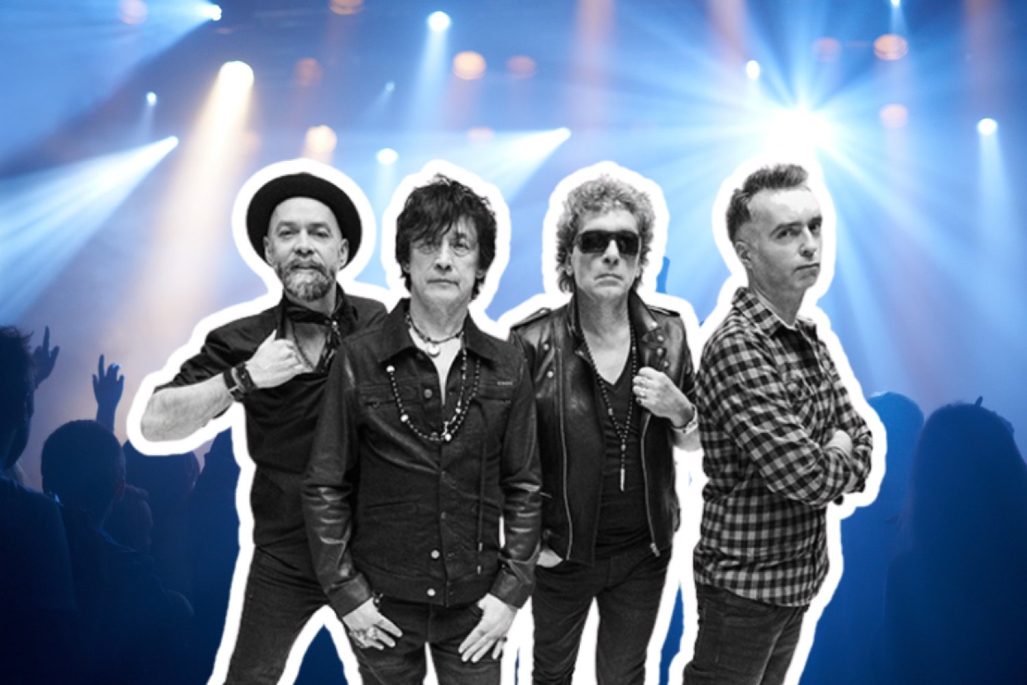 Lady Pank w tle koncert