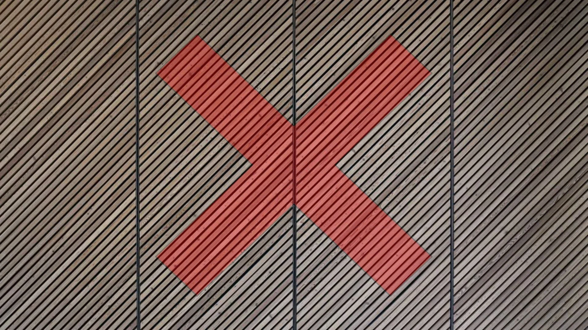 lamnele, znaczek X