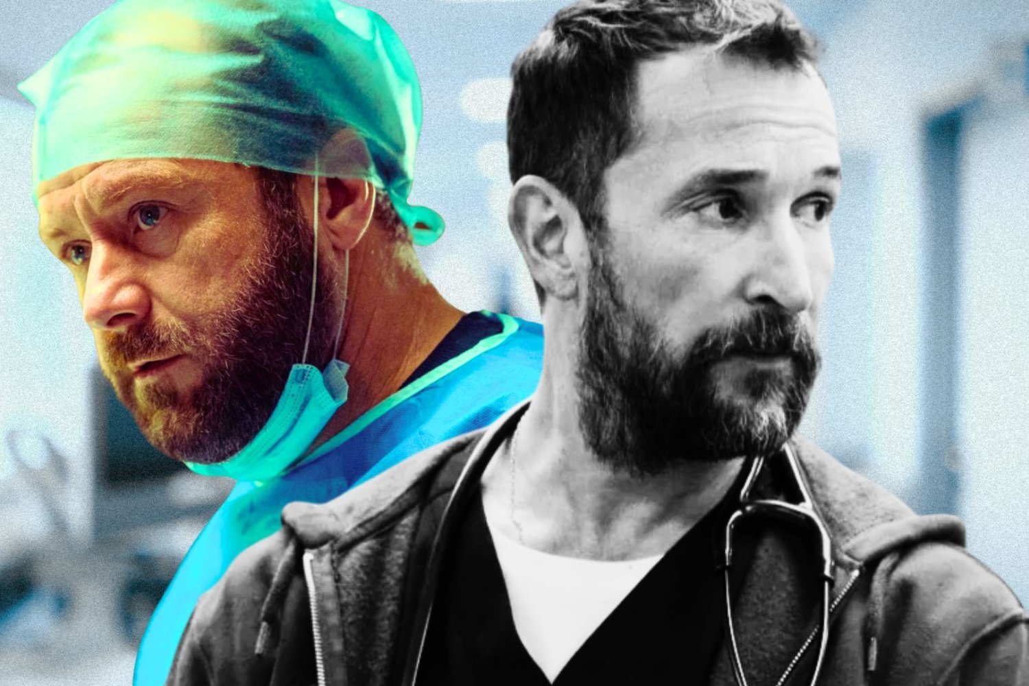 Dwa nowe polskie seriale medyczne: Znieczulenie i SOR. Będą jak "The Pitt"? Leszek Lichota w Znieczuleniu i Noah Wyle w the Pitt