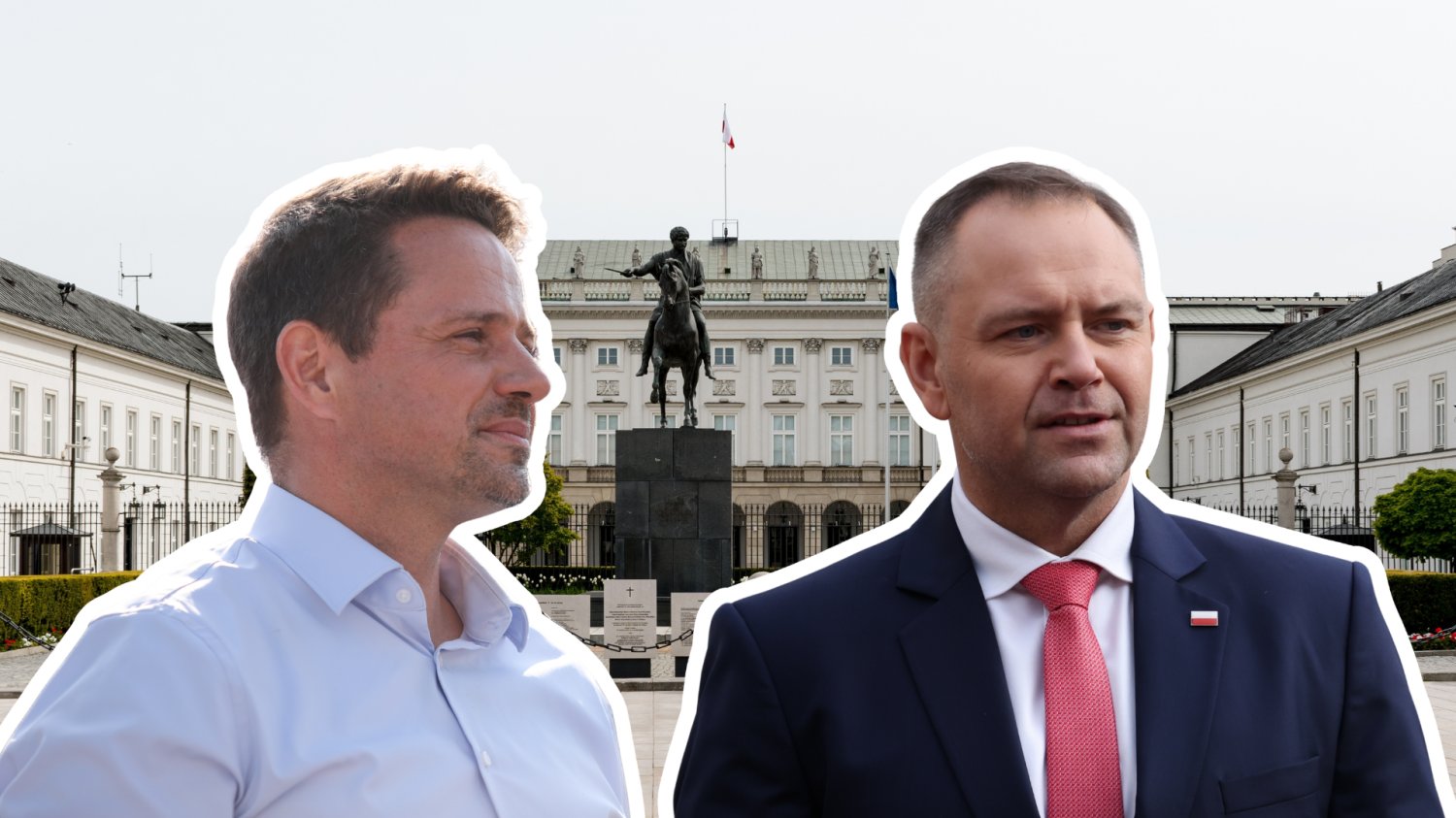Liczyli głosy w wyborach prezydenckich. Teraz usłyszeli zarzuty Pałac Prezydencki, Karol Nawrocki i Rafał Trzaskowski