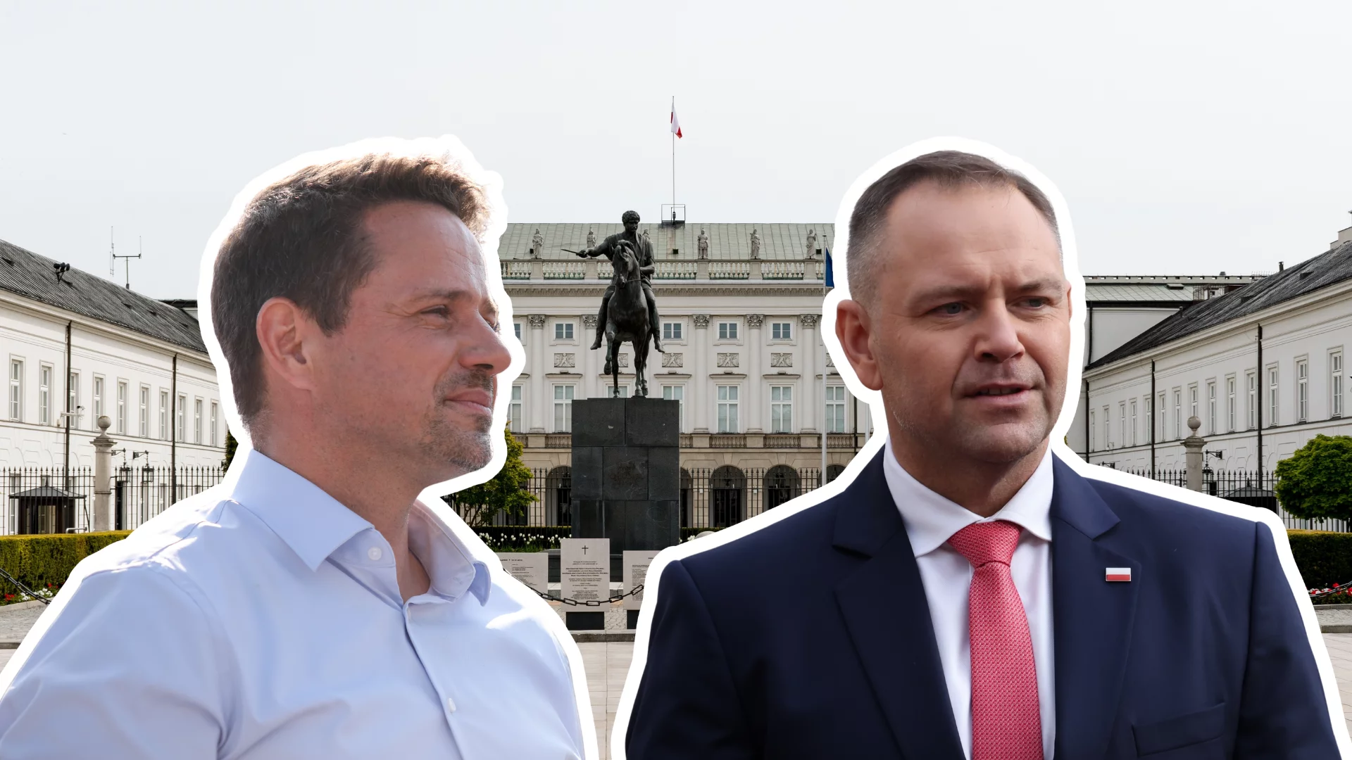 Liczyli głosy w wyborach prezydenckich. Teraz usłyszeli zarzuty Pałac Prezydencki, Karol Nawrocki i Rafał Trzaskowski