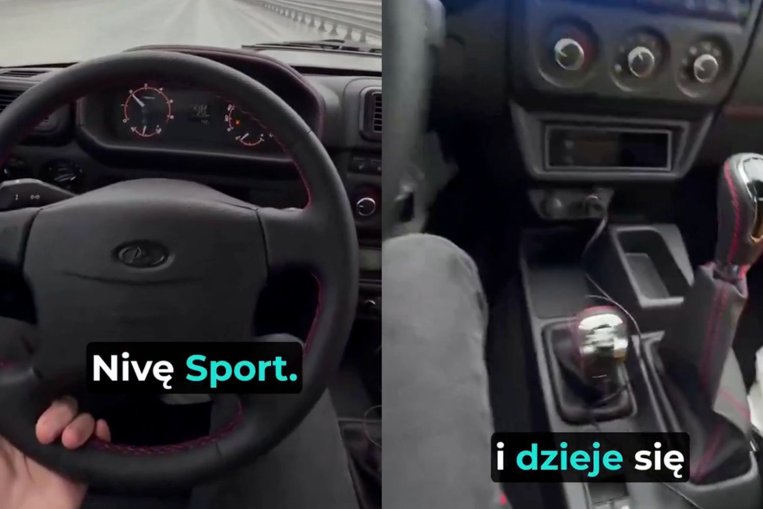 Oto duma rosyjskiej motoryzacji. Kierowca nagrał, jak naprawdę jeździ Łada Niva Sport