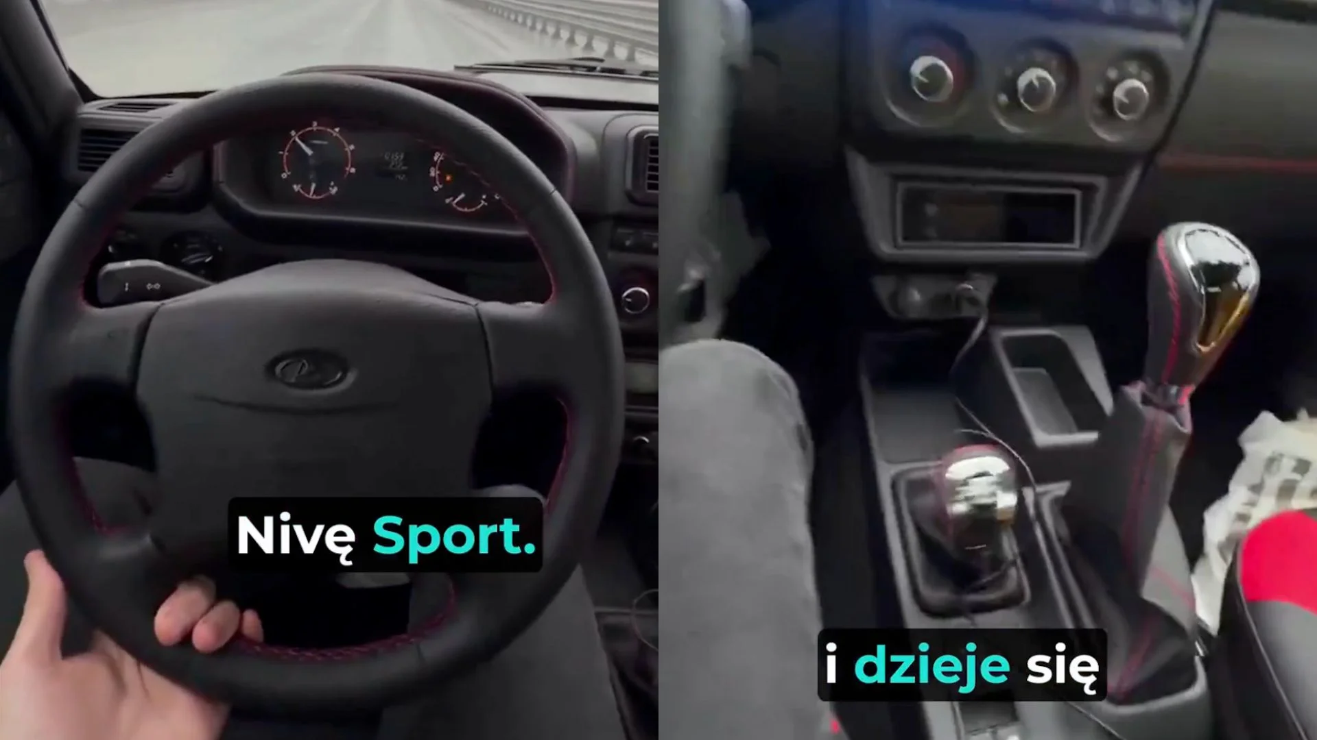 Oto duma rosyjskiej motoryzacji. Kierowca nagrał, jak naprawdę jeździ Łada Niva Sport