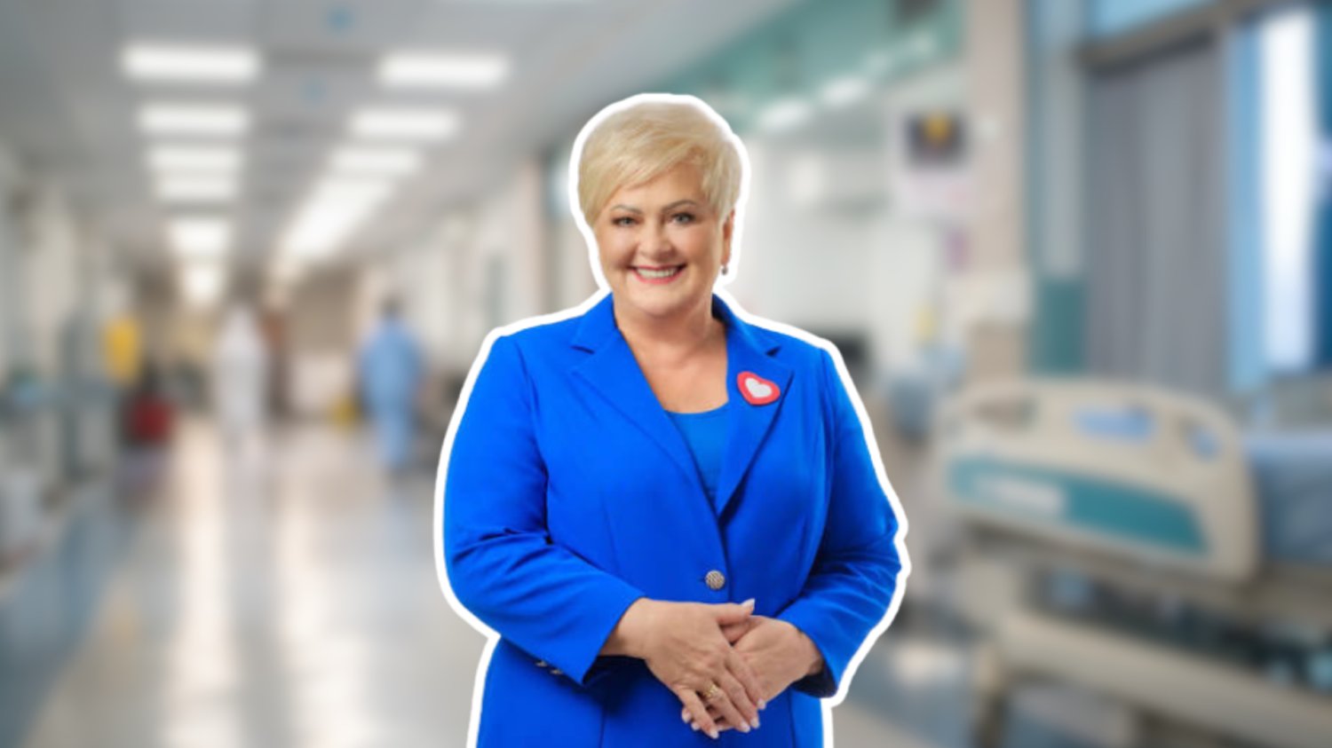 Posłanka Małgorzata Pępek pod nowym ostrzałem. Mocne oskarżenia starosty z PiS Małgorzata Pępek, w tle szpital