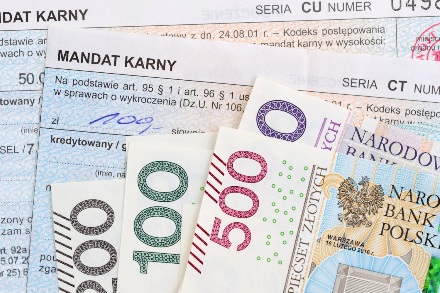 Mandaty za 1000 zł?