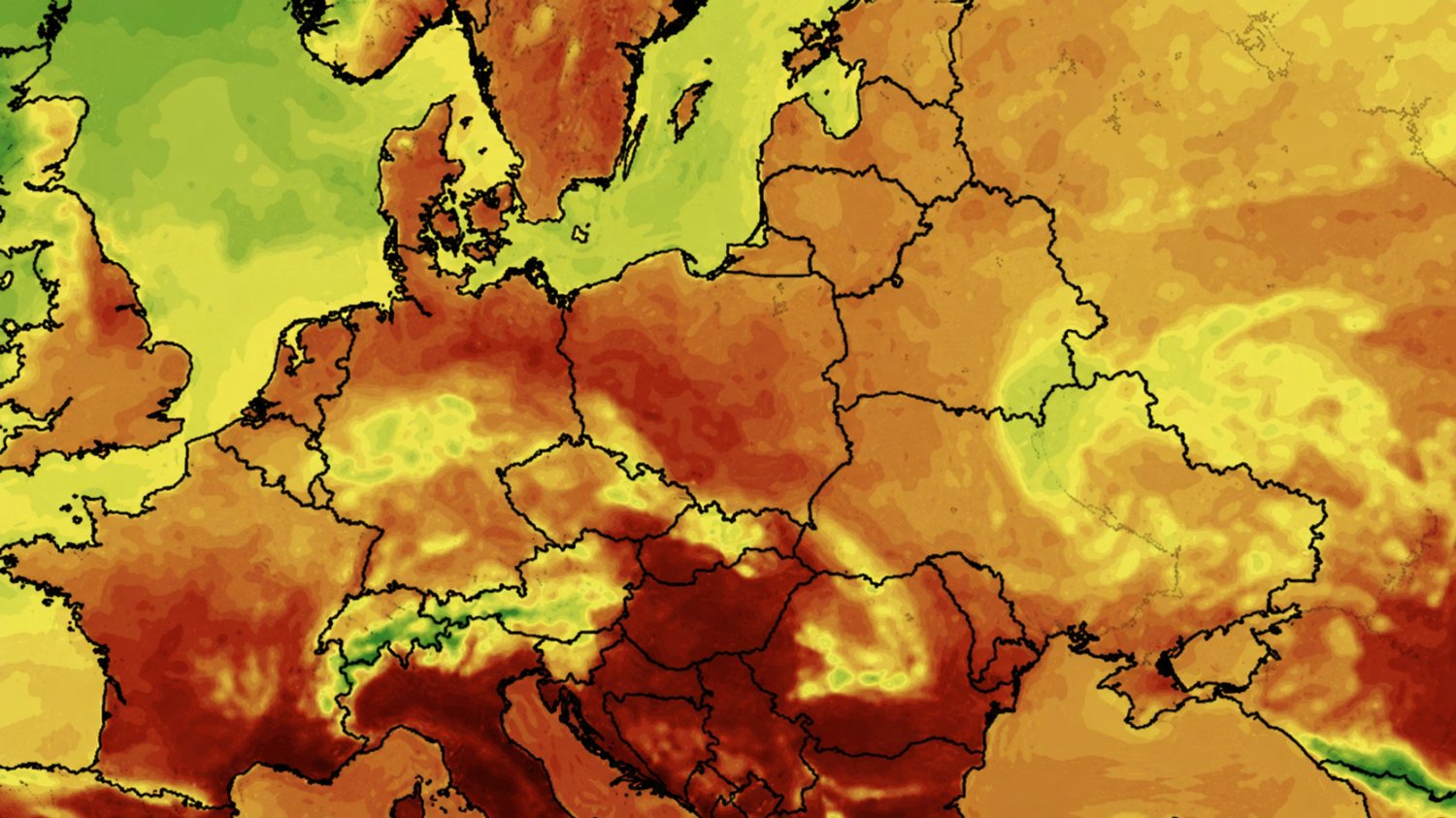 Kiedy wrócą upały do Polski? Prognoza pogody na lipiec i sierpień 2026 Mapa anomalii temperatur w Polsce i naszej części Europy