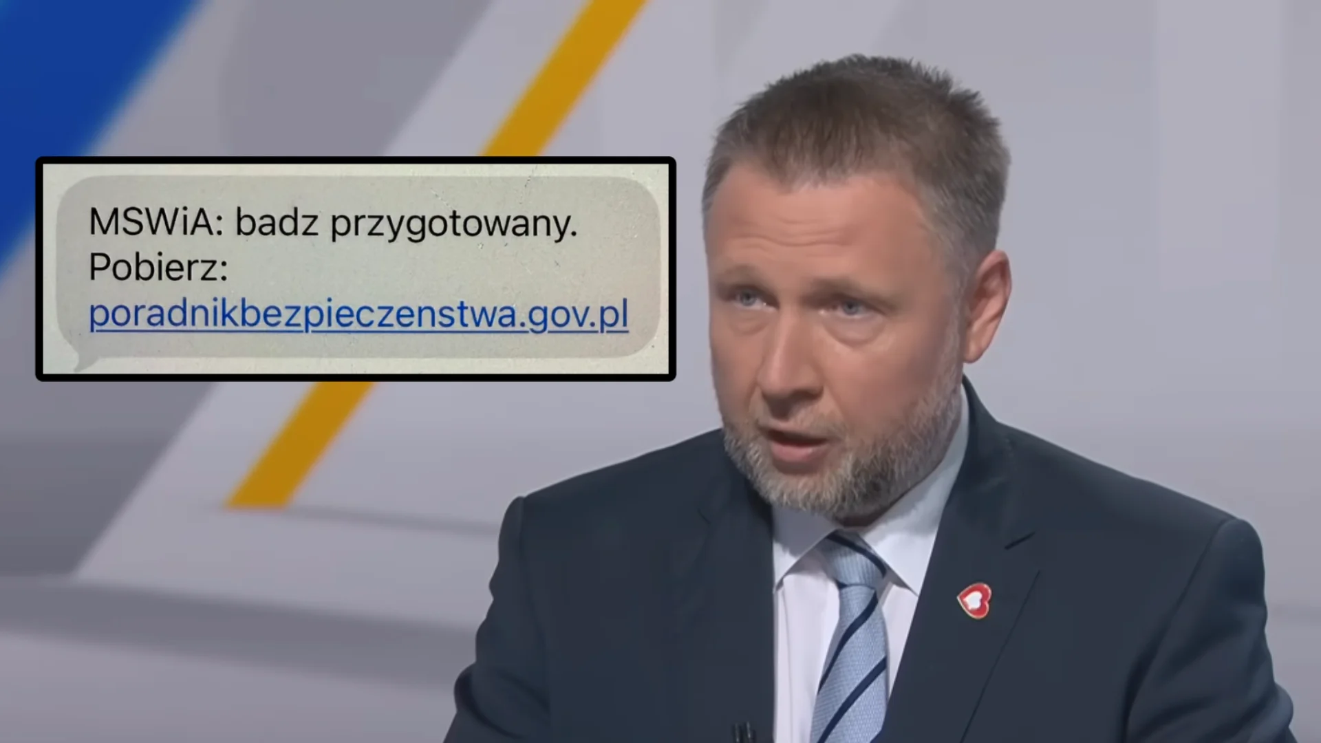 Marcin Kierwiński, sms do Polaków.