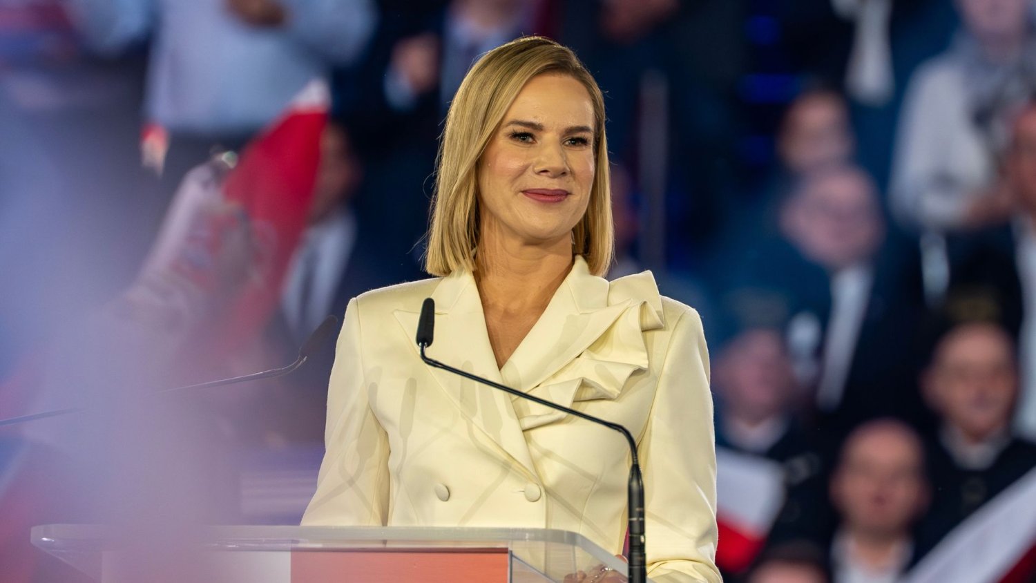 Nawrocka zobaczy nowy sondaż i będzie miała o czym myśleć. Do 60,5 proc. daleko