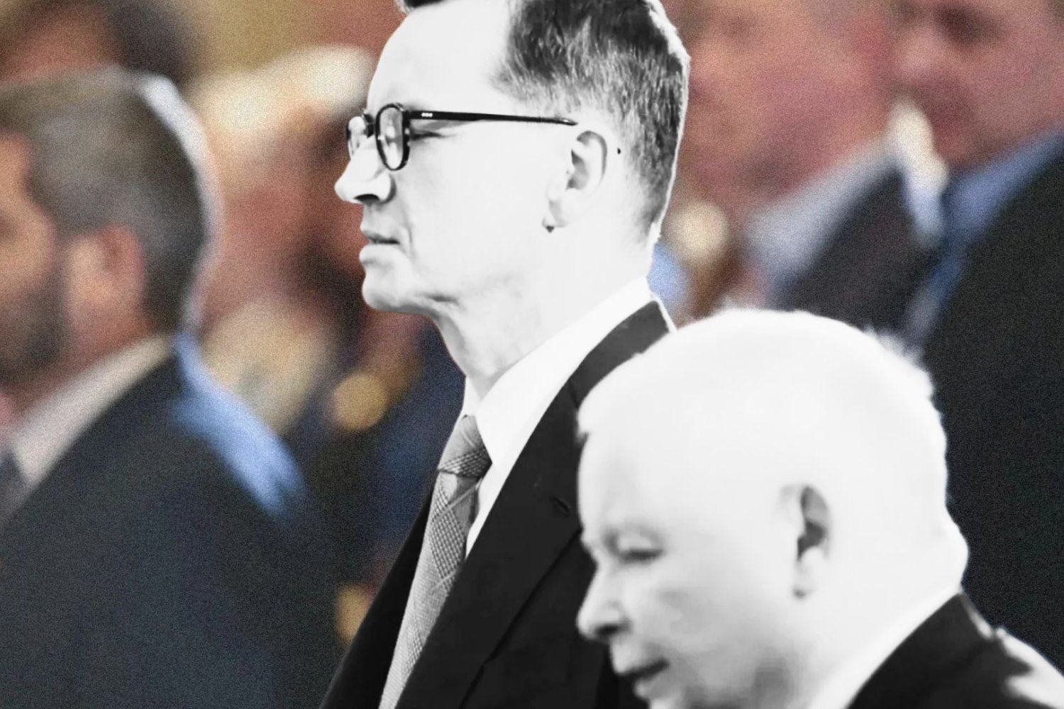 nowy sondaż wyborczy Mateusz Morawiecki i Jarosław Kaczyński