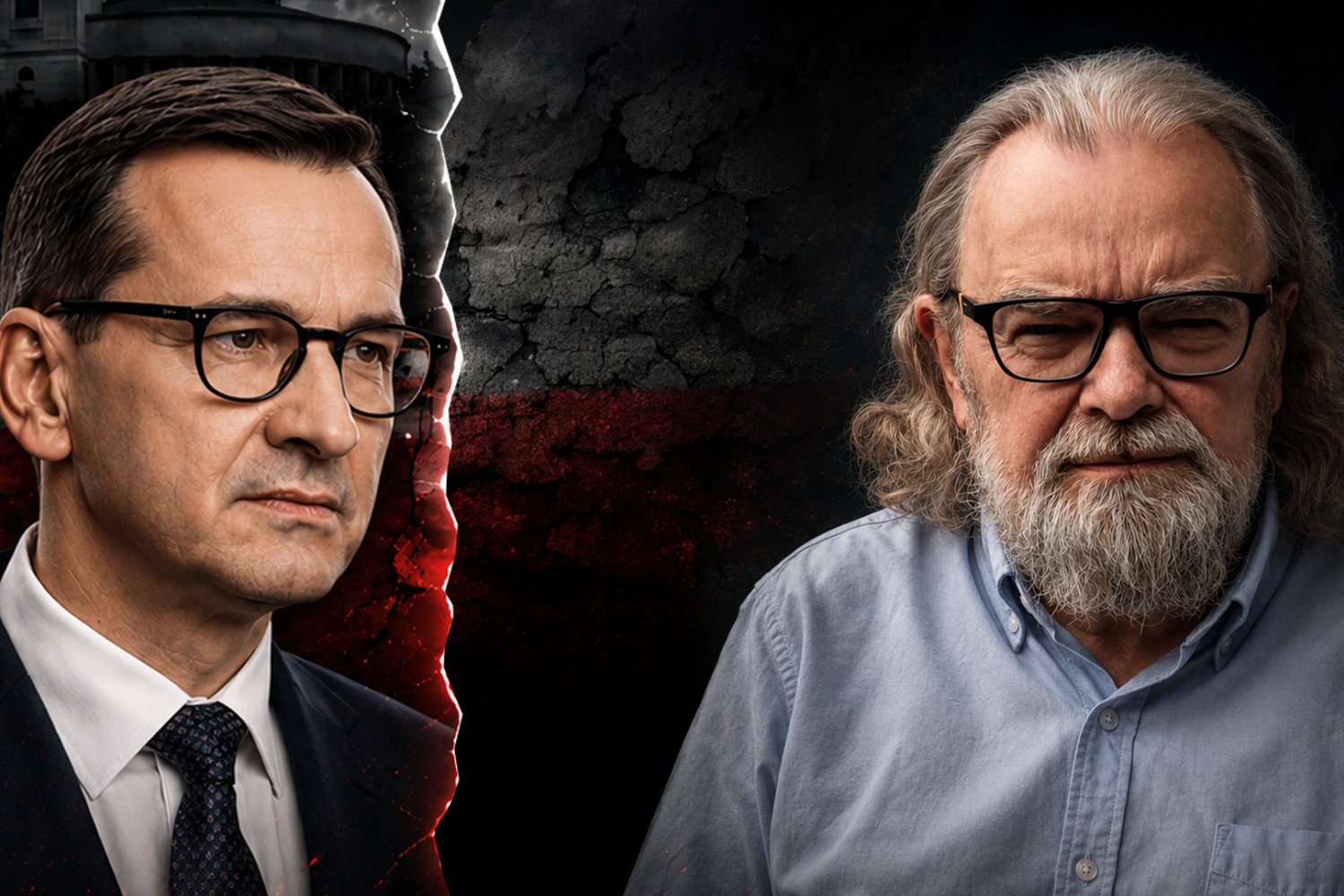 Mateusz Morawiecki i Piotr Gajdziński